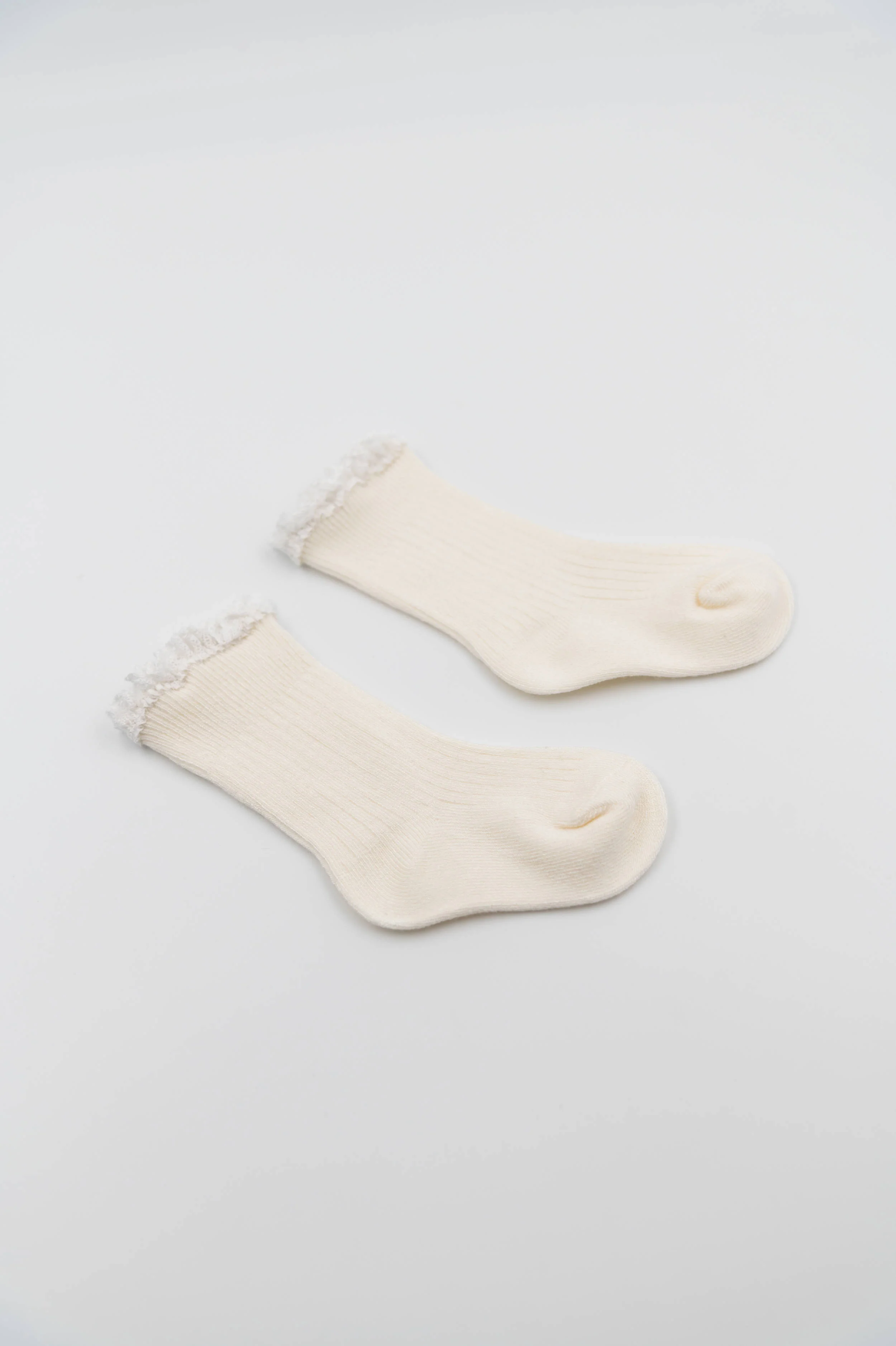3PC in GIFT BOX Calza Bimba con Pizzo - ROSA 04 - Image 5