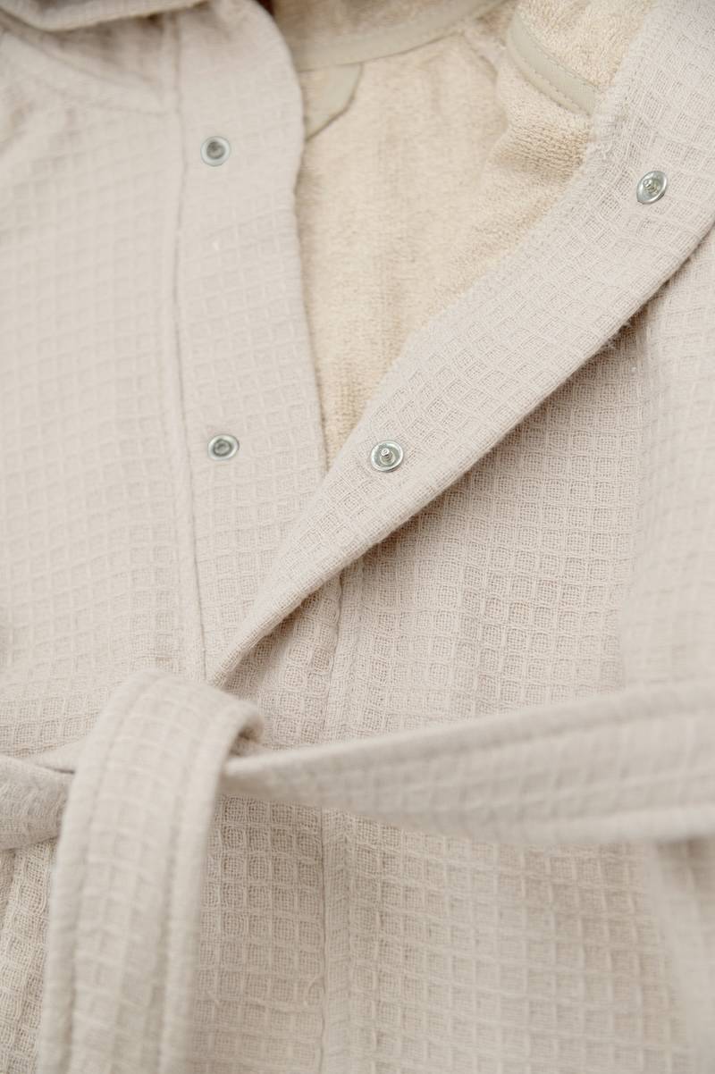 Accappatoio Waffle - WARM WHITE 345 - Image 3