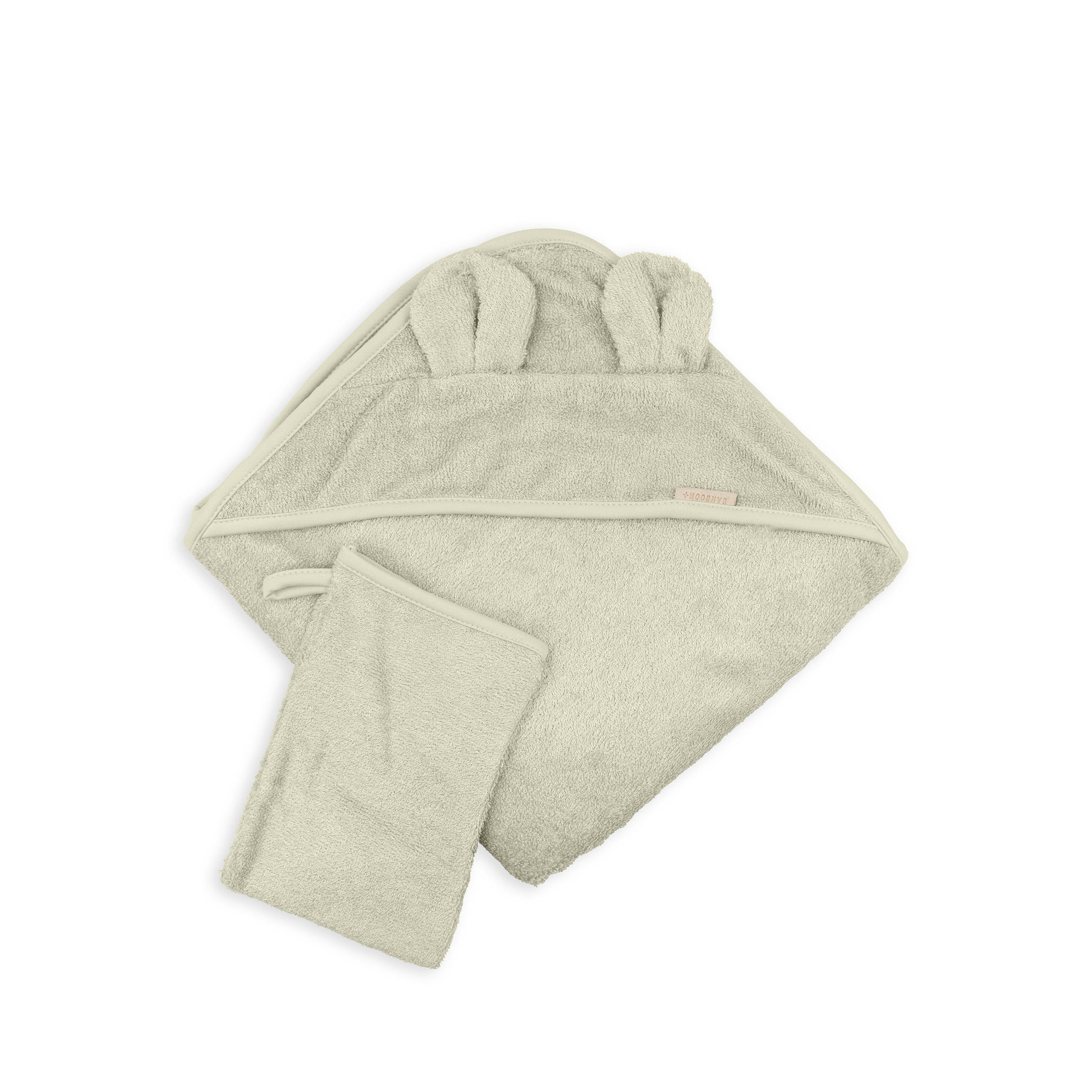 Asciugamano con cappuccio - OYSTER GREY 112