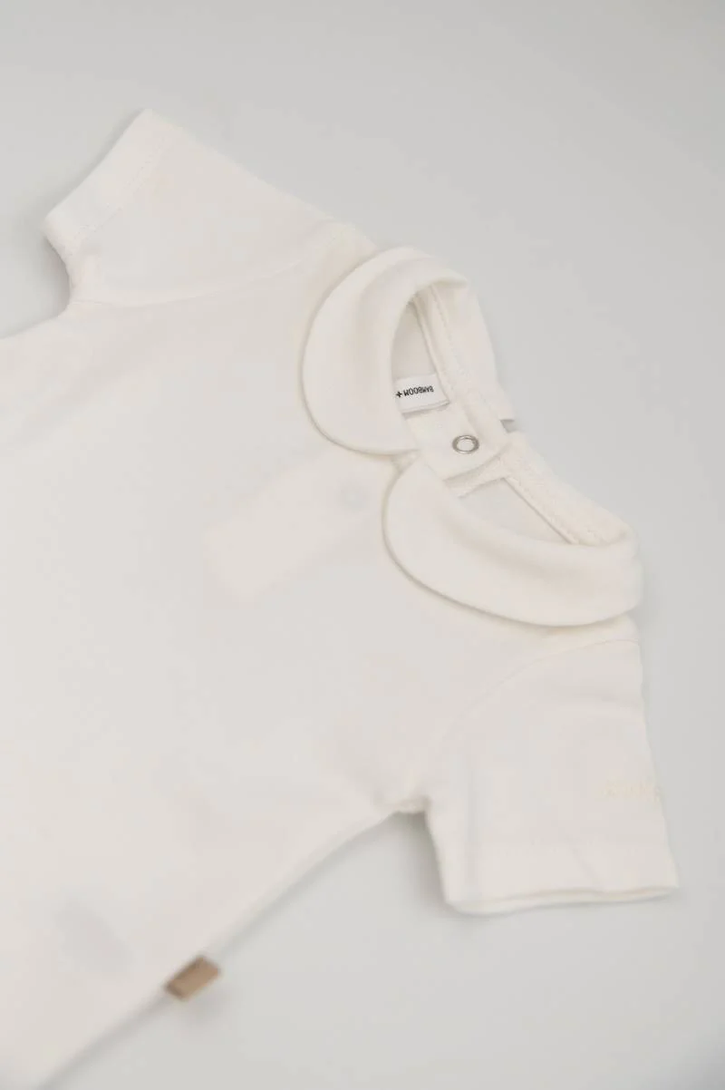 Body Bimba Collo Tondo Maniche corte - OFFWHITE 111 - Image 2