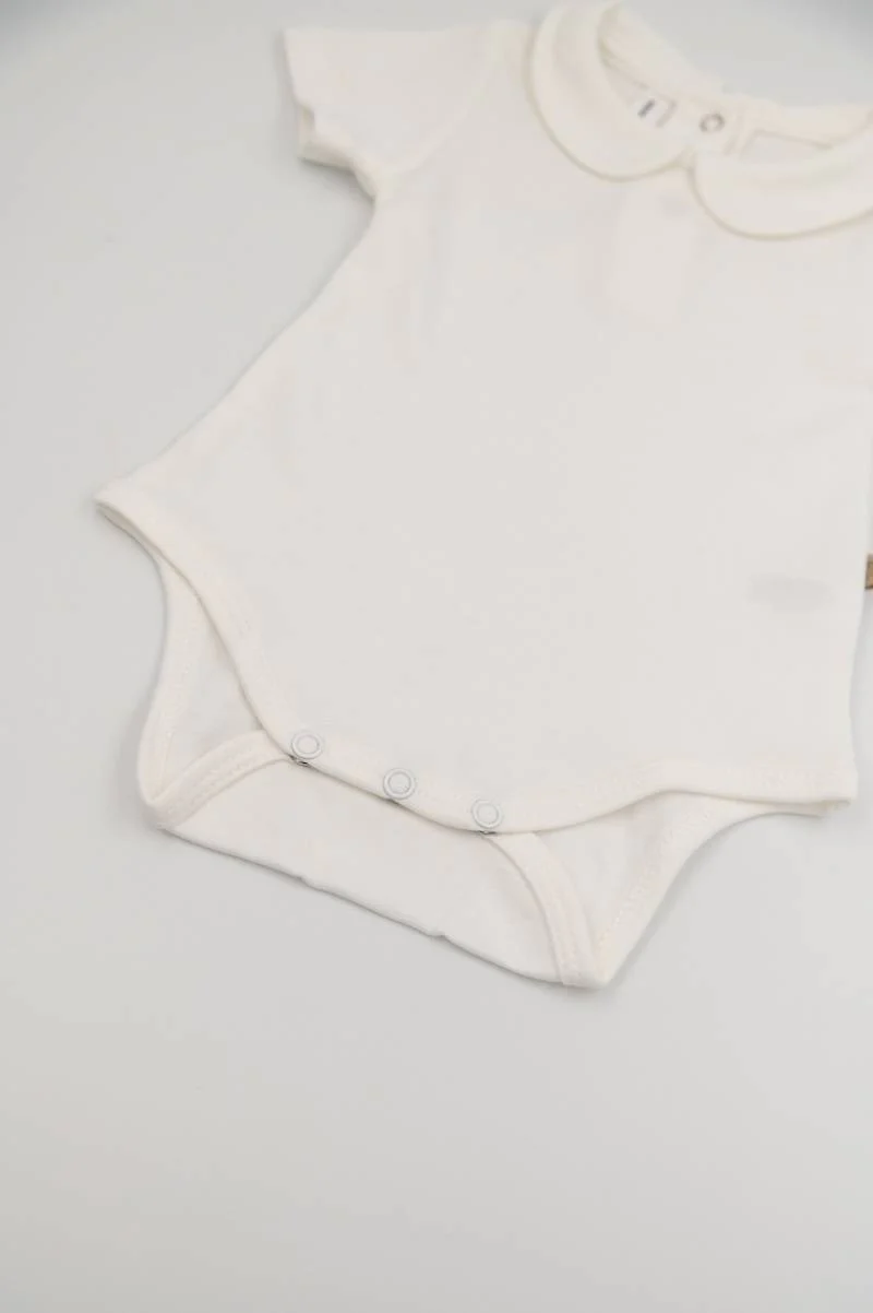Body Bimba Collo Tondo Maniche corte - OFFWHITE 111 - Image 3