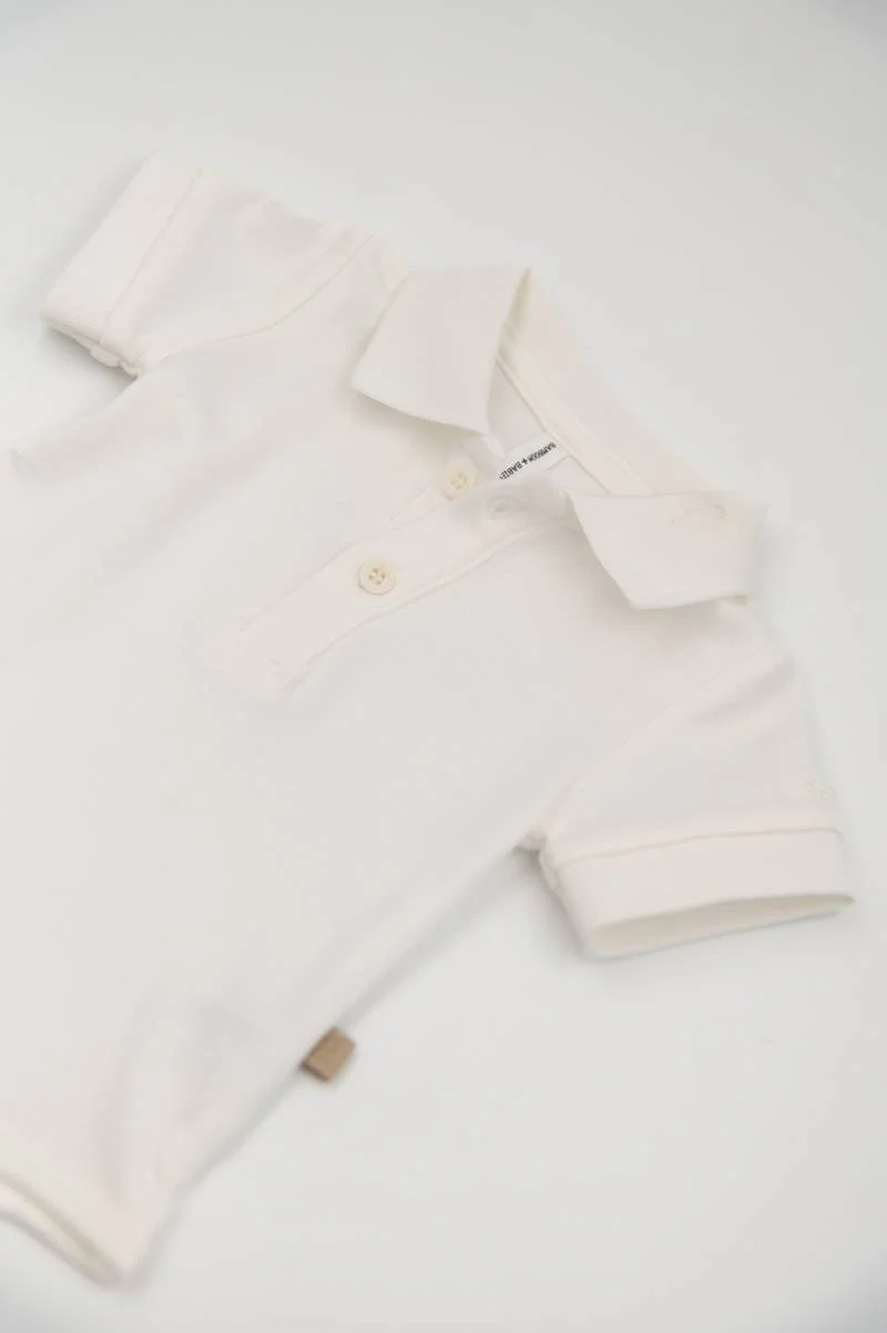 Body Bimbo Polo maniche corte - OFFWHITE 111 - Image 2