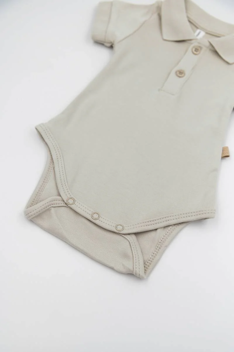 Body Bimbo Polo maniche corte - SAND 10 - Image 3