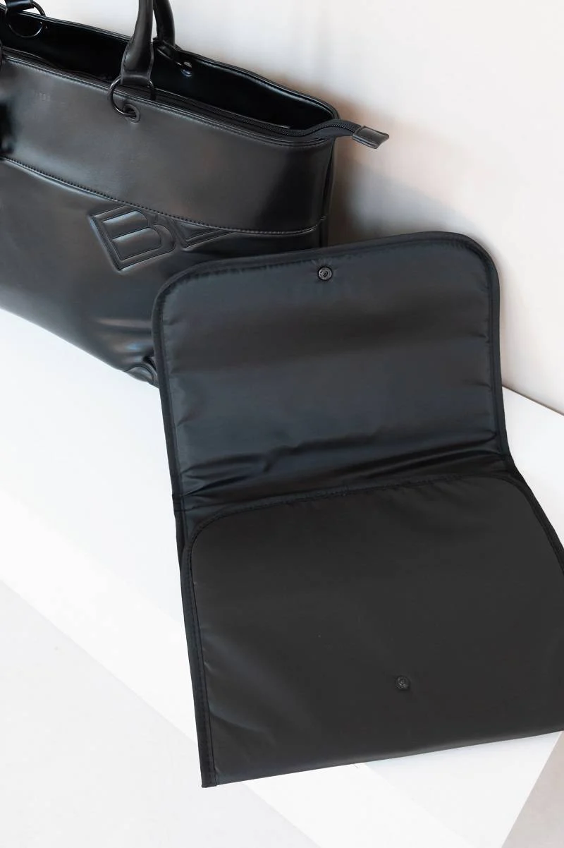 Borsa a tracolla in ecopelle - BLACK 21 - Image 3