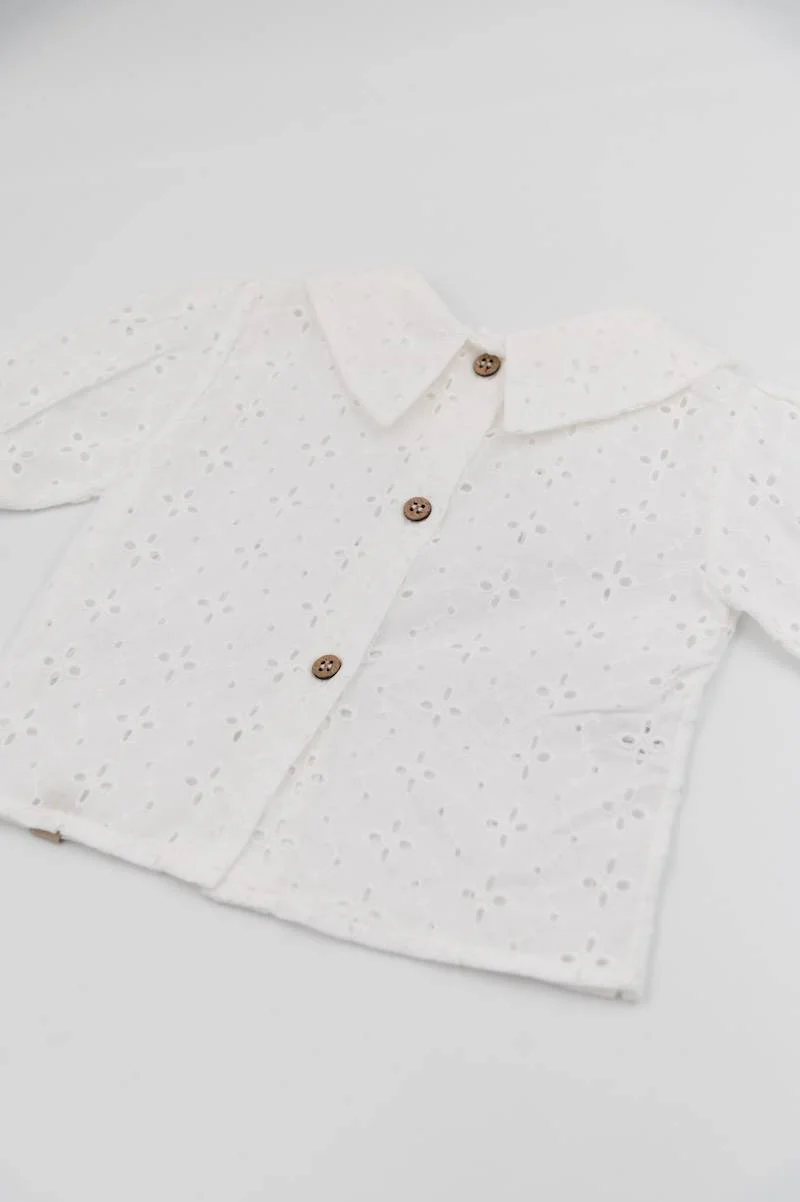 Camicia bimba - OFFWHITE 111 - Image 6
