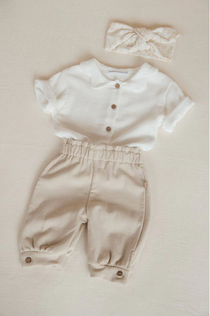 Camicia collo a fiore - OFFWHITE 111 - Image 4