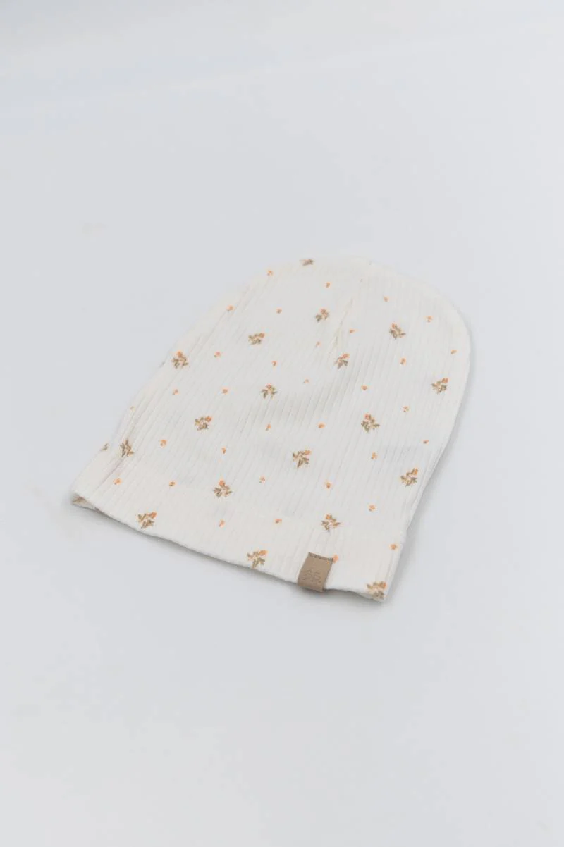 Cappellino beanie - PRINT LILLA 421 - Image 2