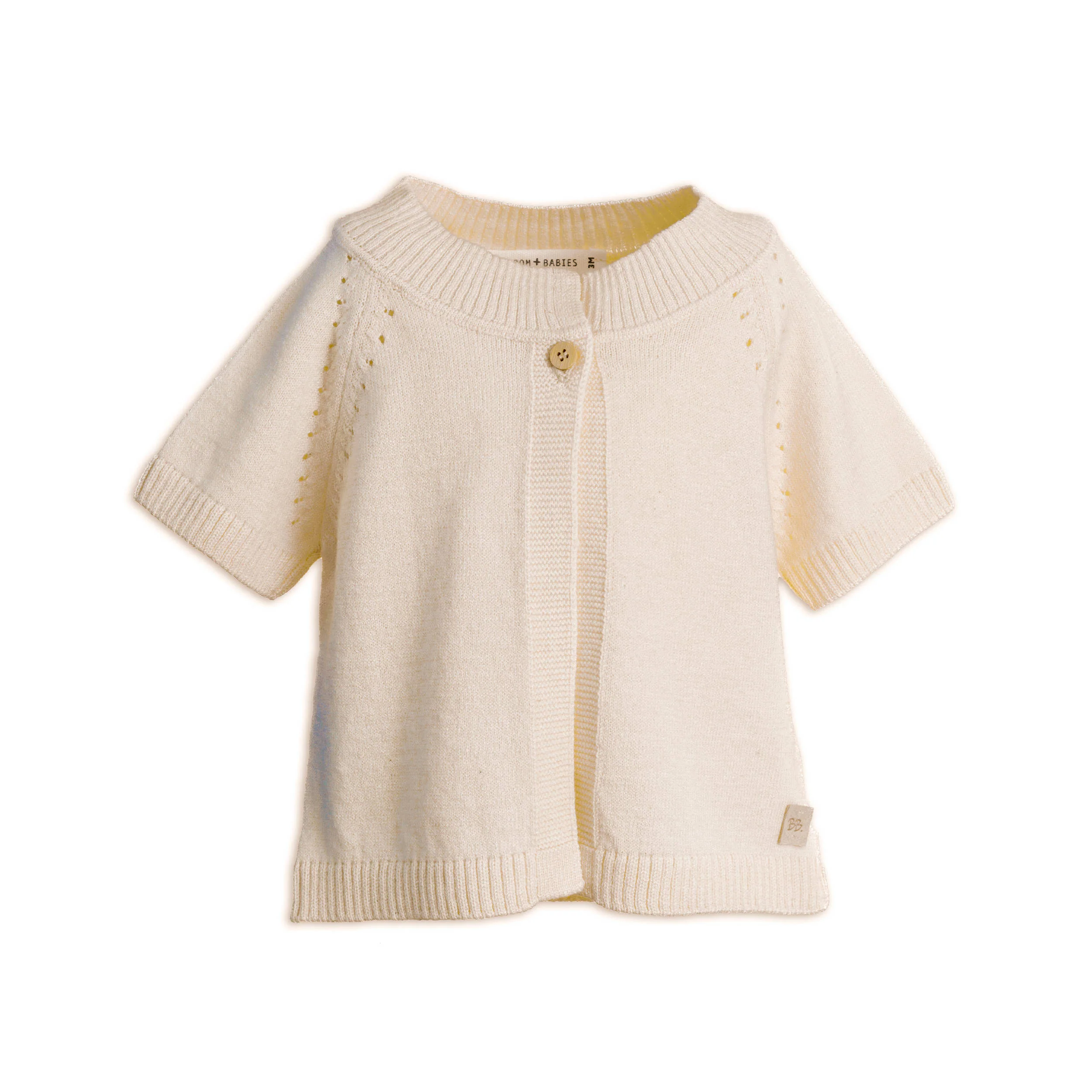 Cardigan maniche corte Bimba - WATER PINK 67
