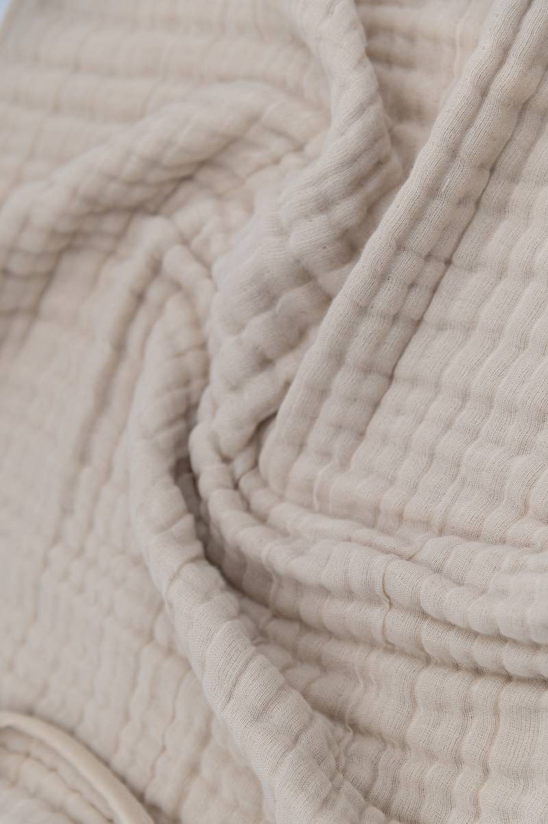 Coperta culla 100X75 Nuvola - ALMOND 159 - Image 3
