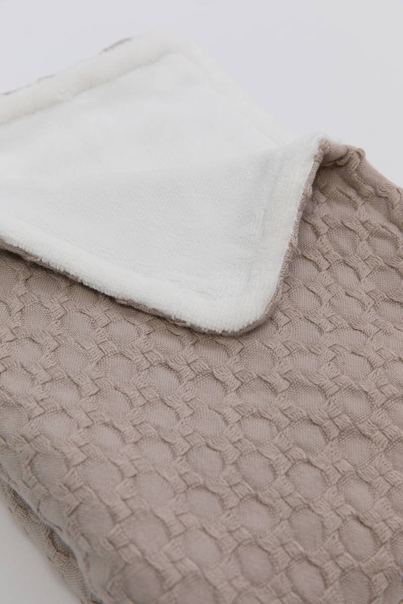 Coperta lettino 140X100 Honey + spugna peluche - SAND 10 - Image 4
