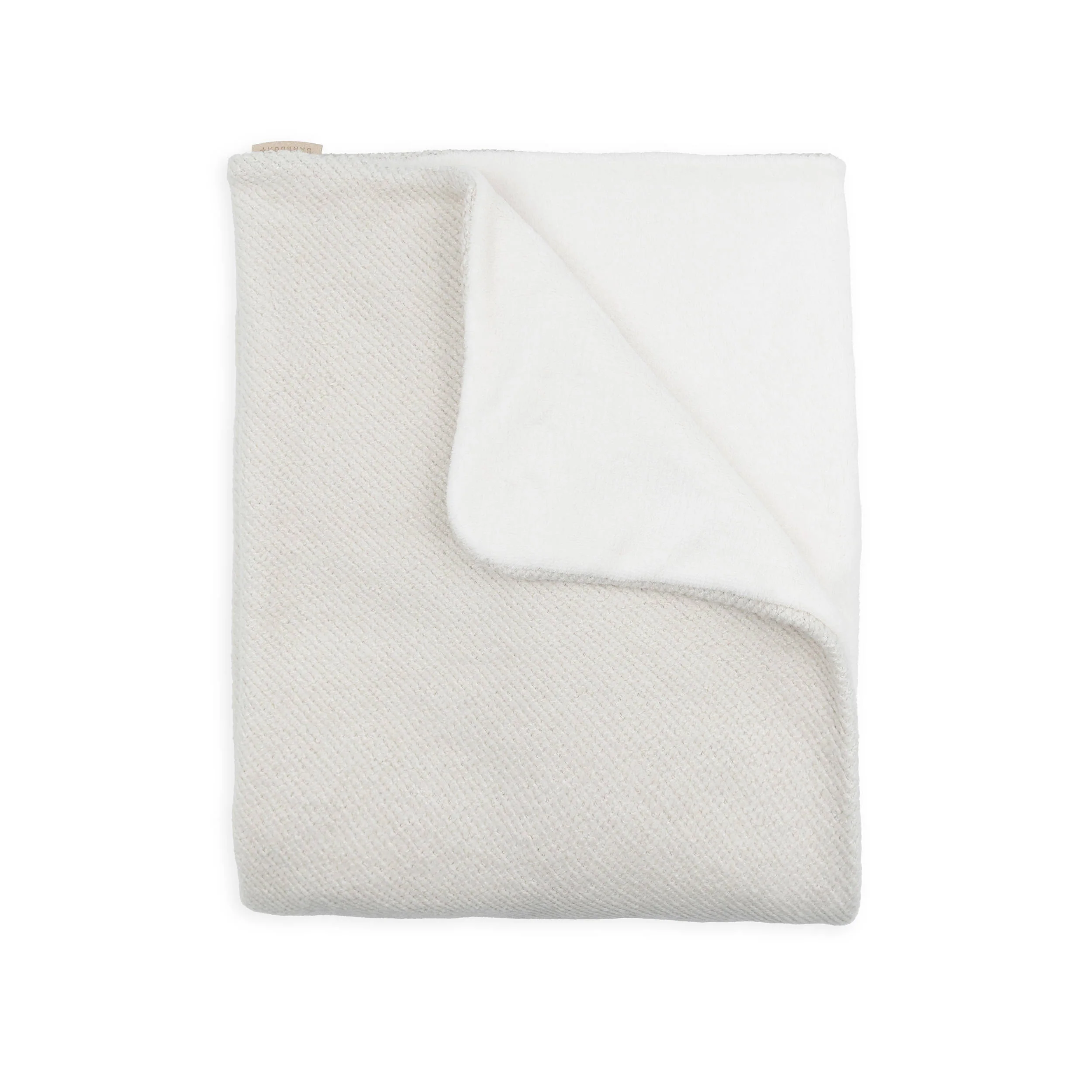 Copertina culla Brushed + spugna peluche - BIRCH GREY 516