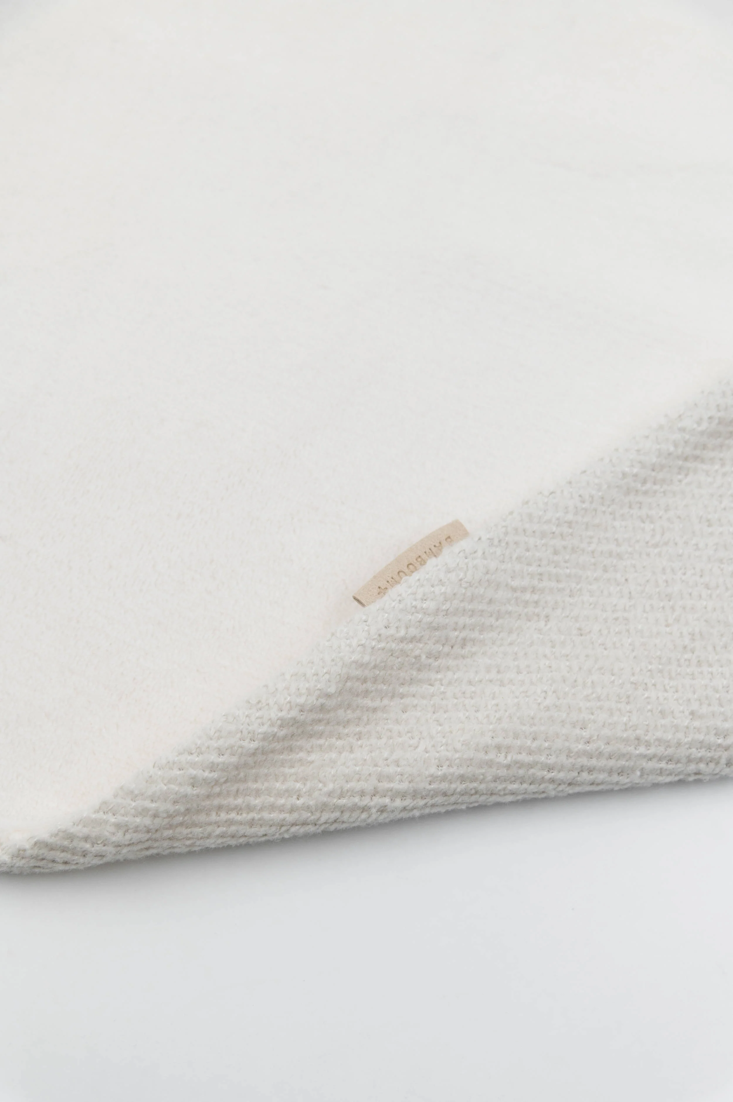 Copertina culla Brushed + spugna peluche - BIRCH GREY 516 - Image 3