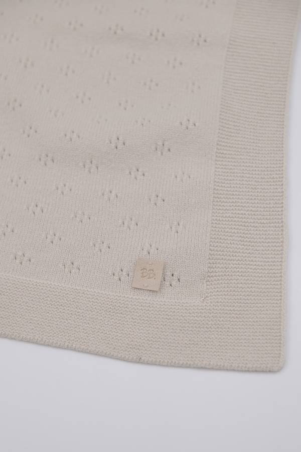 Copertina lavorata a maglia estiva - SAND 10 - Image 3