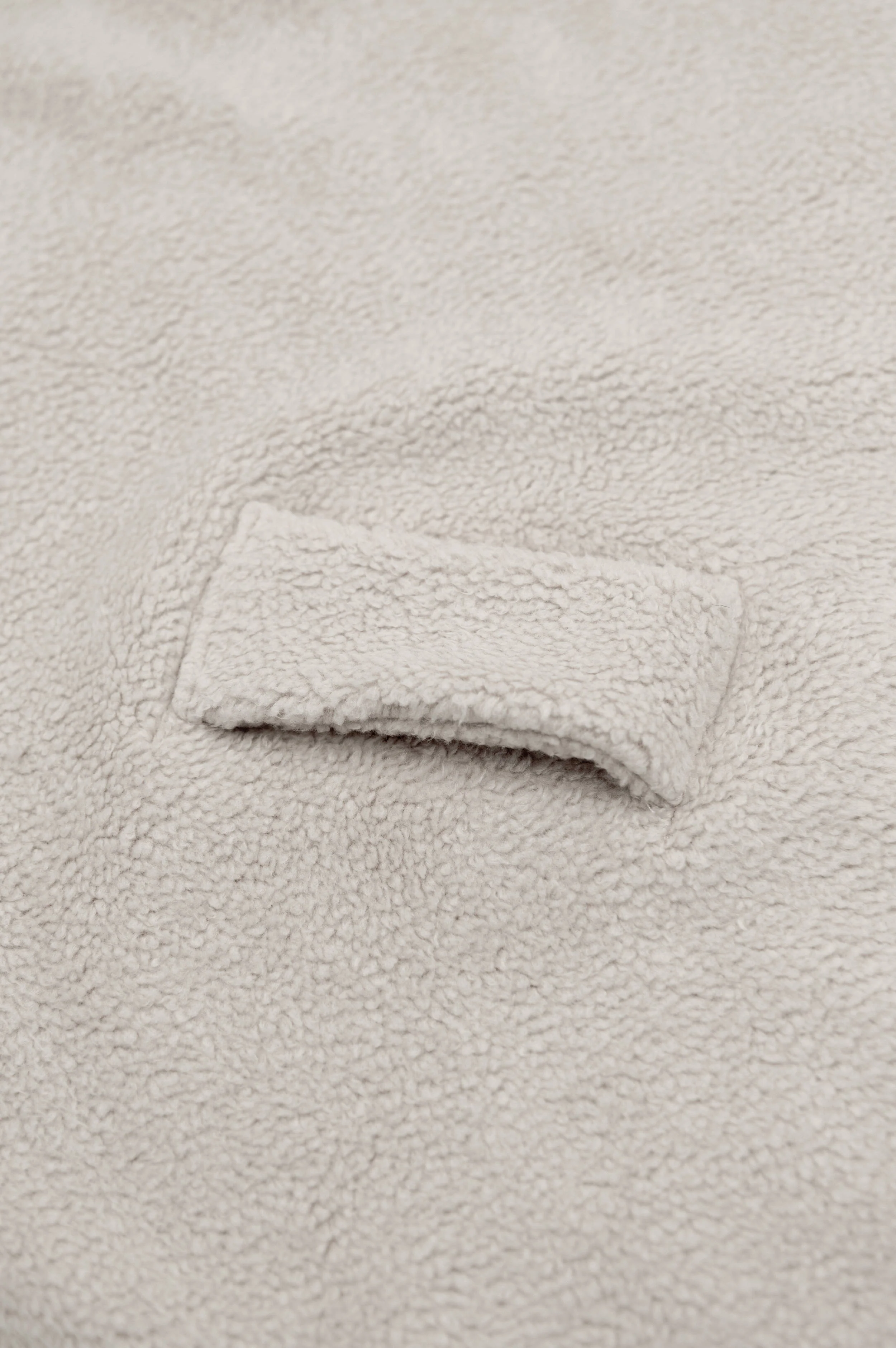 Copertina Wrap 4 stagioni con Cashmere e lato teddy - STONE SAND 505 - Image 5