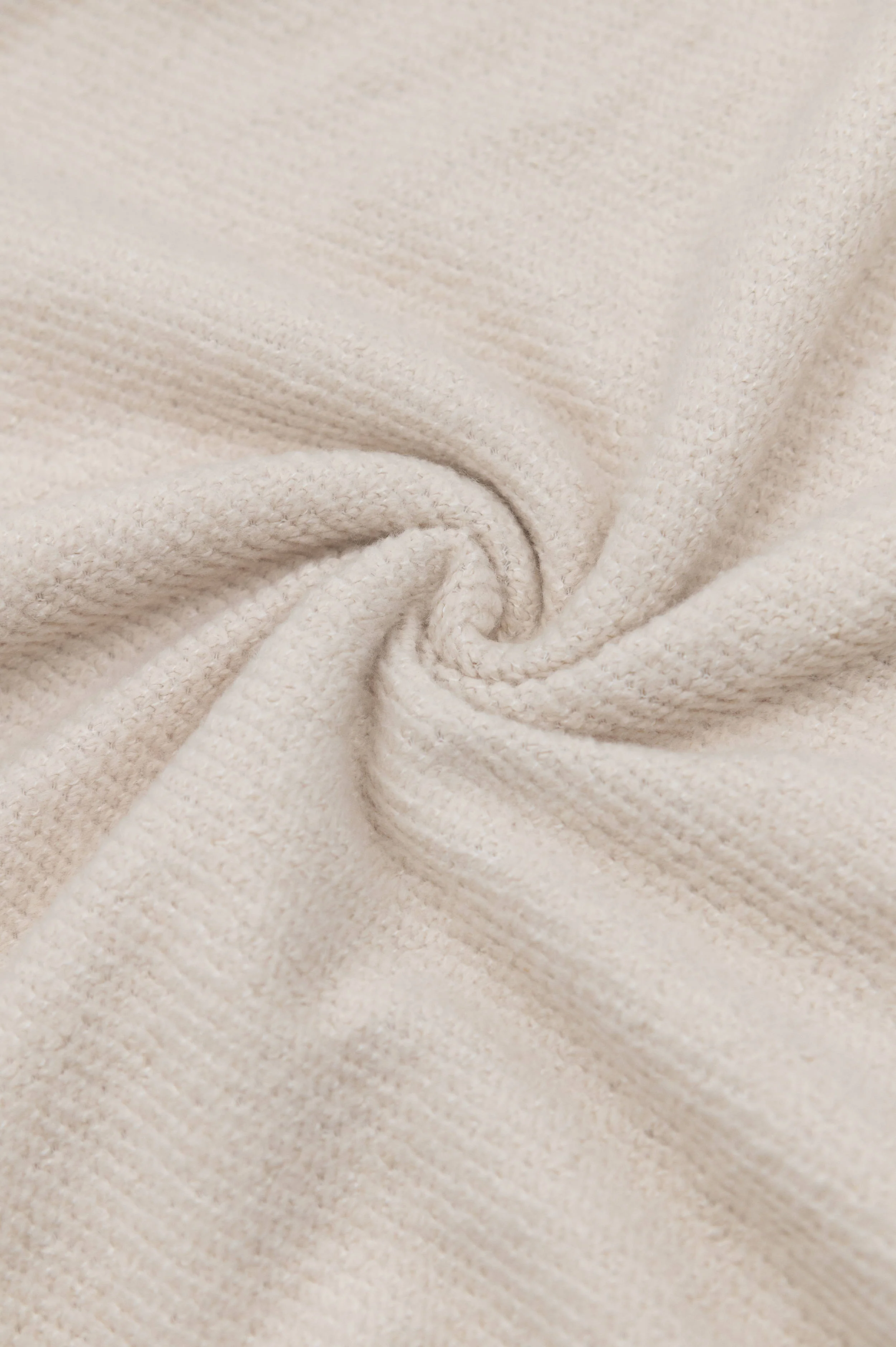 Copertina Wrap con cappuccio brushed - NEUTRAL PINK 47 - Image 6