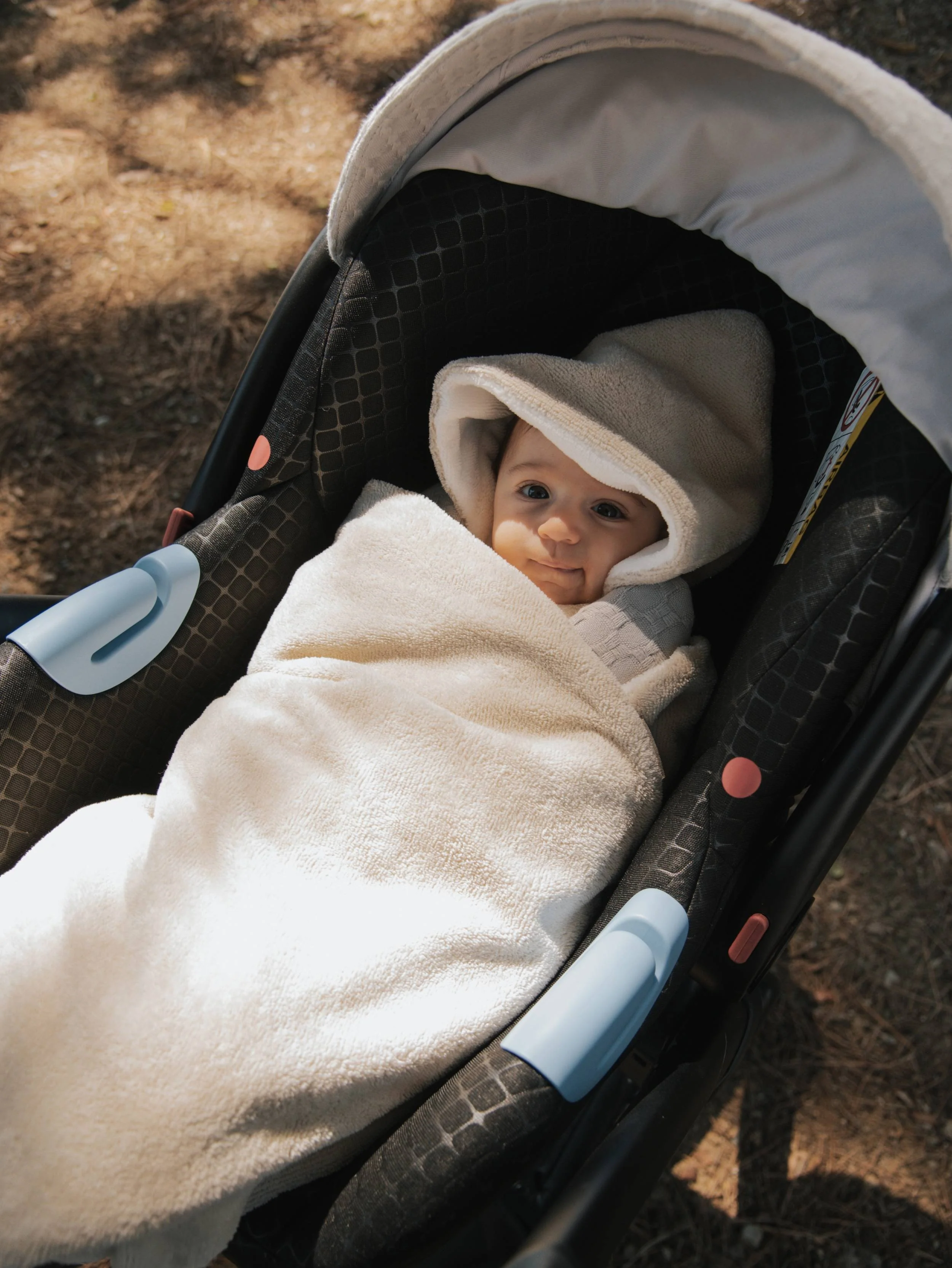 Copertina Wrap con cappuccio - SAND 10 - Image 5