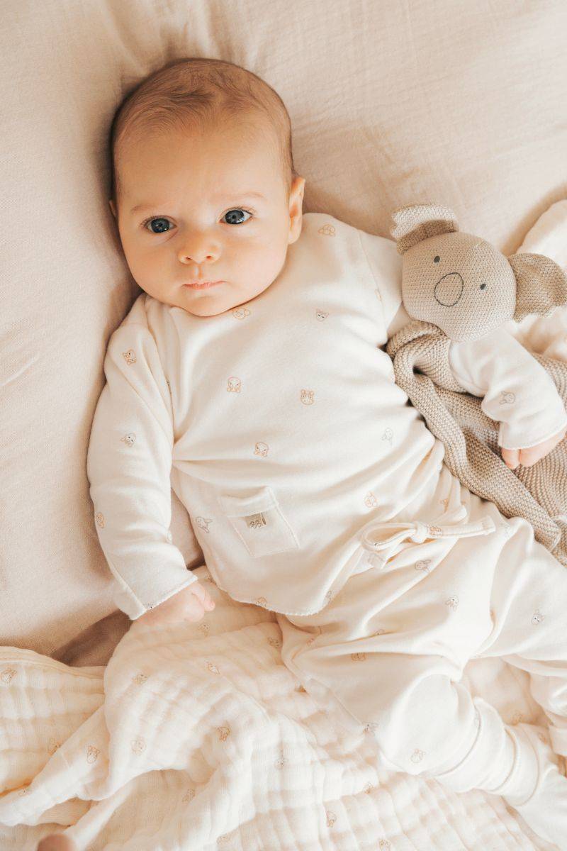 Doudou, fatto a Maglia - Koala - OYSTER GREY 112 - Image 5