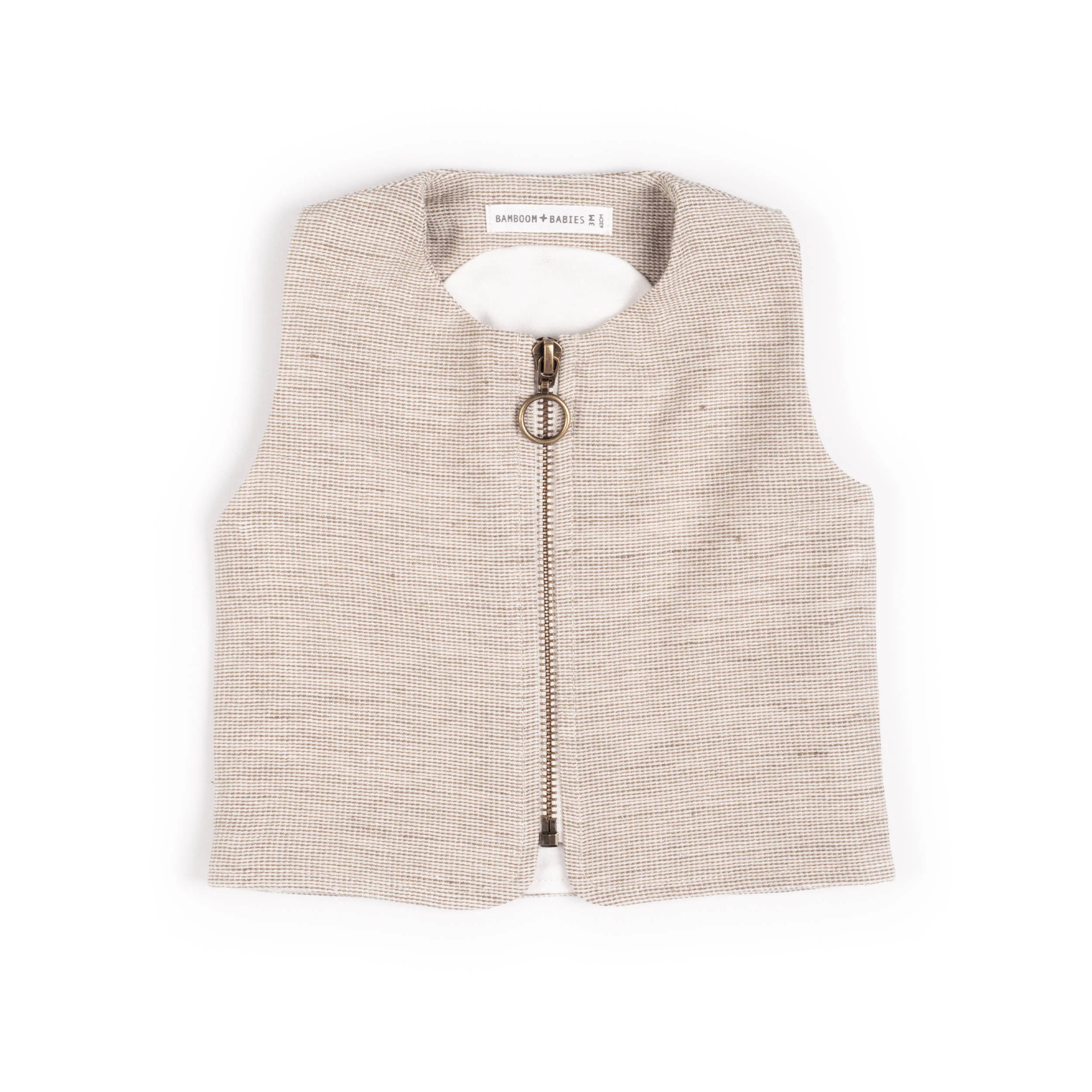 Gilet Orso con zip - MUSTARD 270