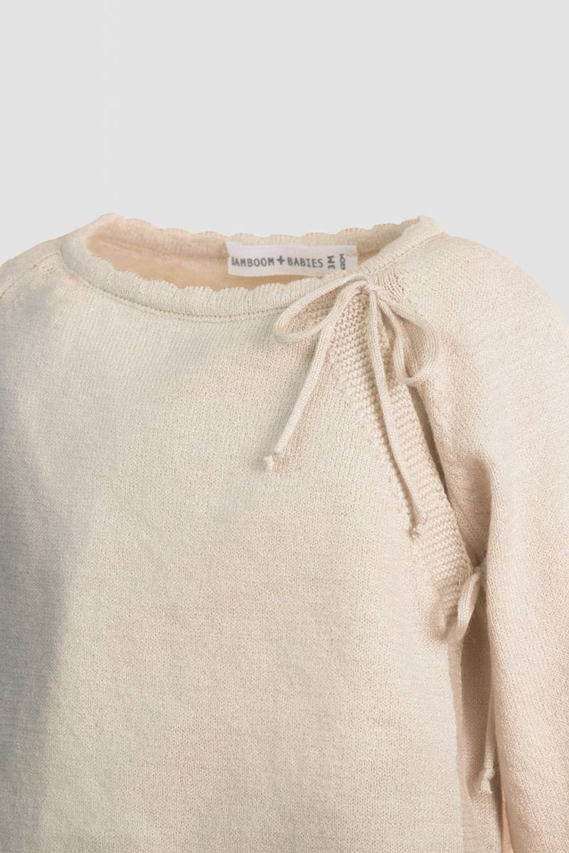 Maglia con apertura incrociata Bimba - WATER PINK 67 - Image 3
