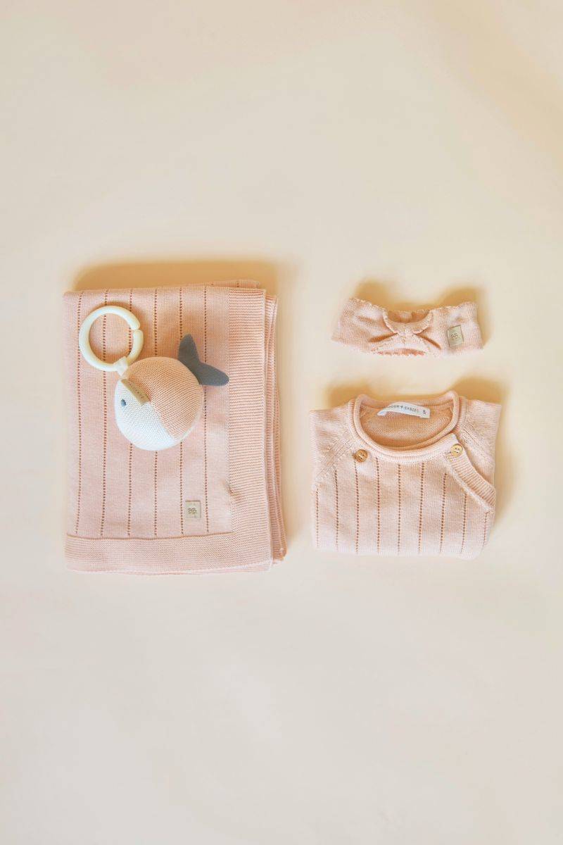 Maglia incrociata trattini - ROSA 04 - Image 3