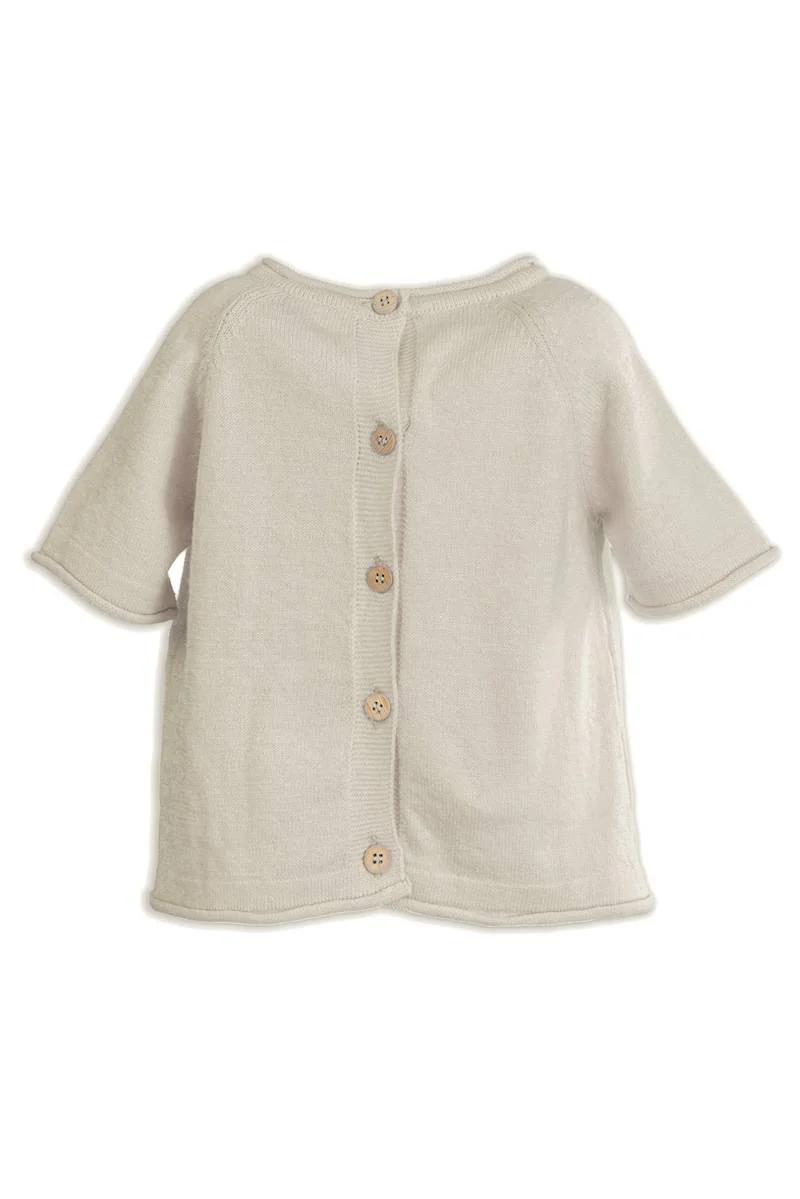 Maglia maniche corte con tasca Bimbo - SAND 10 - Image 2