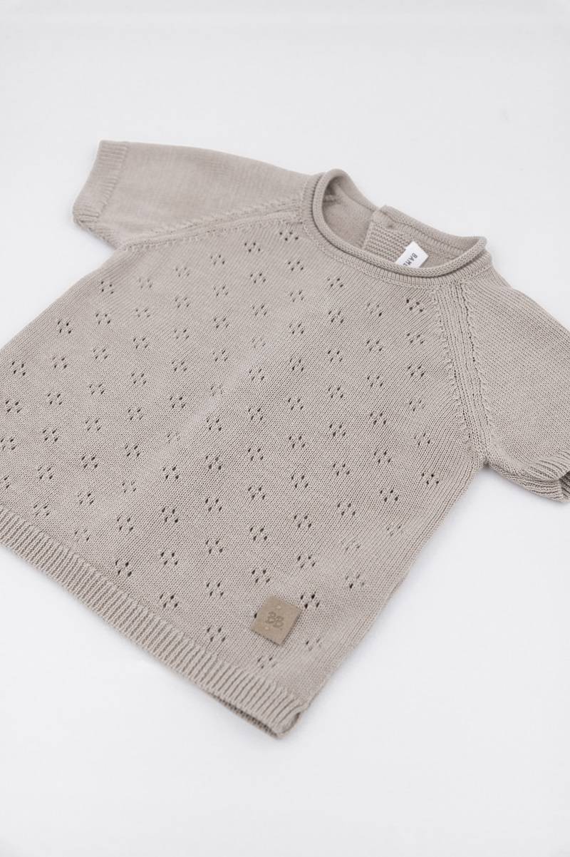 Maglia traforata Knitted - Cammello 33 - Image 3