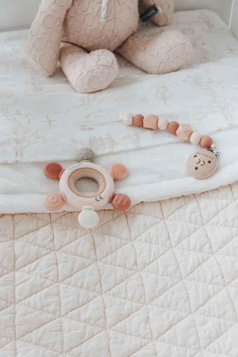 Massaggiagengive legno & silicone Timone - ROSA 04 - Image 4