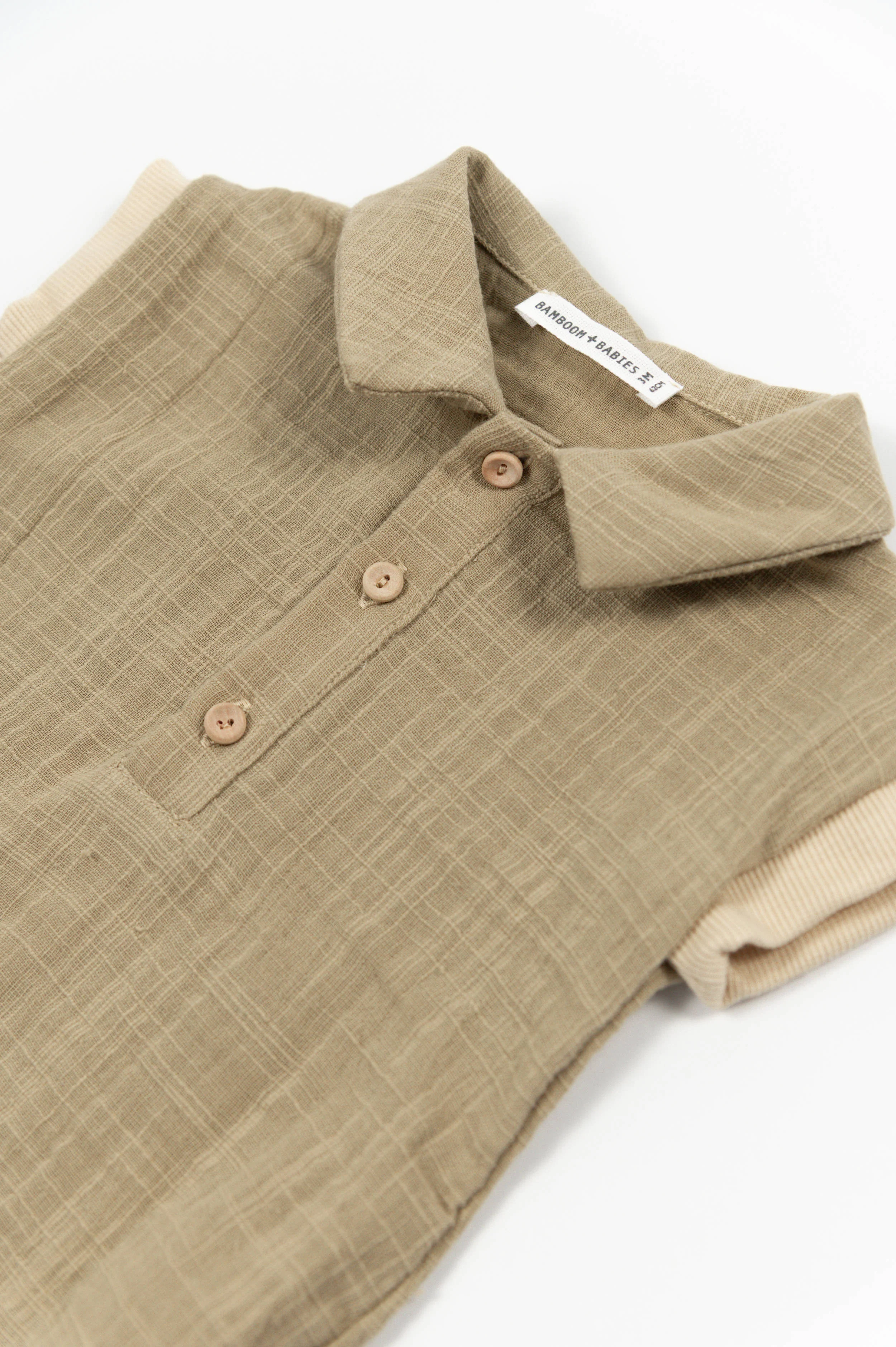 Pagliaccetto polo - MUSTARD 270 - Image 2