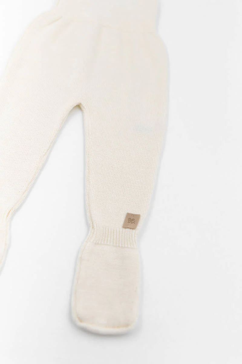 Pantaloncino con piedi - Bianco 01 - Image 2