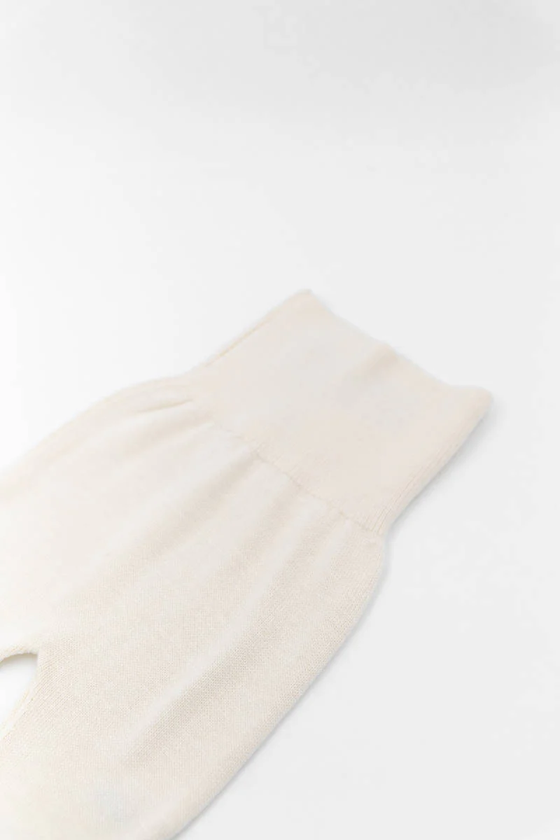 Pantaloncino con piedi - Bianco 01 - Image 3