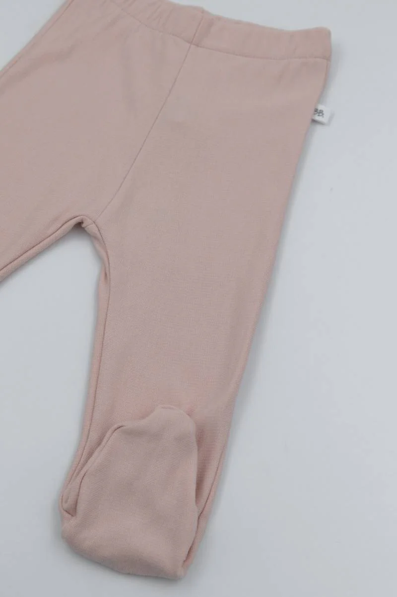 Pantaloncino Neonato con piedi Pure - ROSA 04 - Image 2