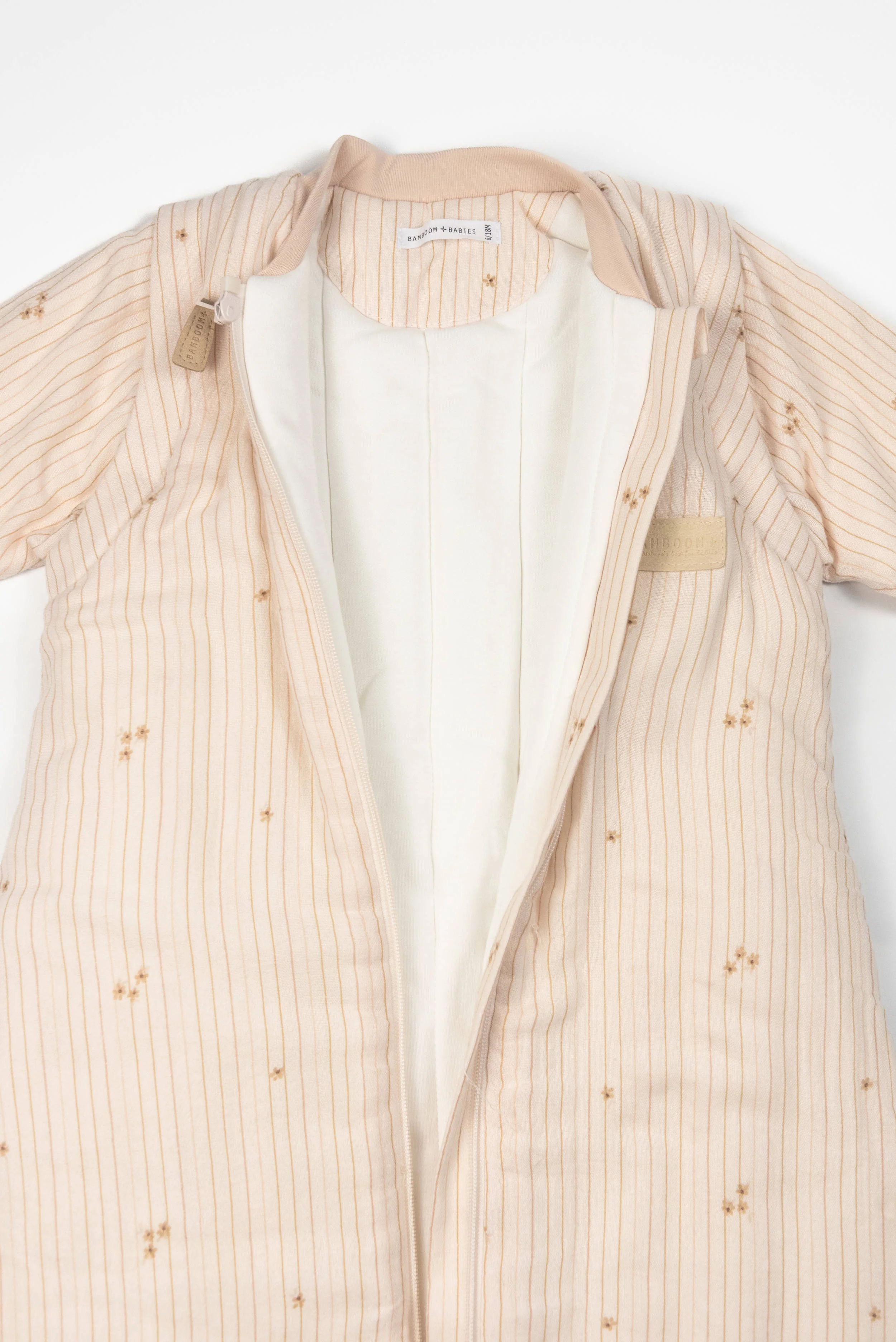 Sacco nanna neonato Mini 6-18M - TOG 2.7 con maniche e piedini - FLOWERS STRIPE 533 - Image 3