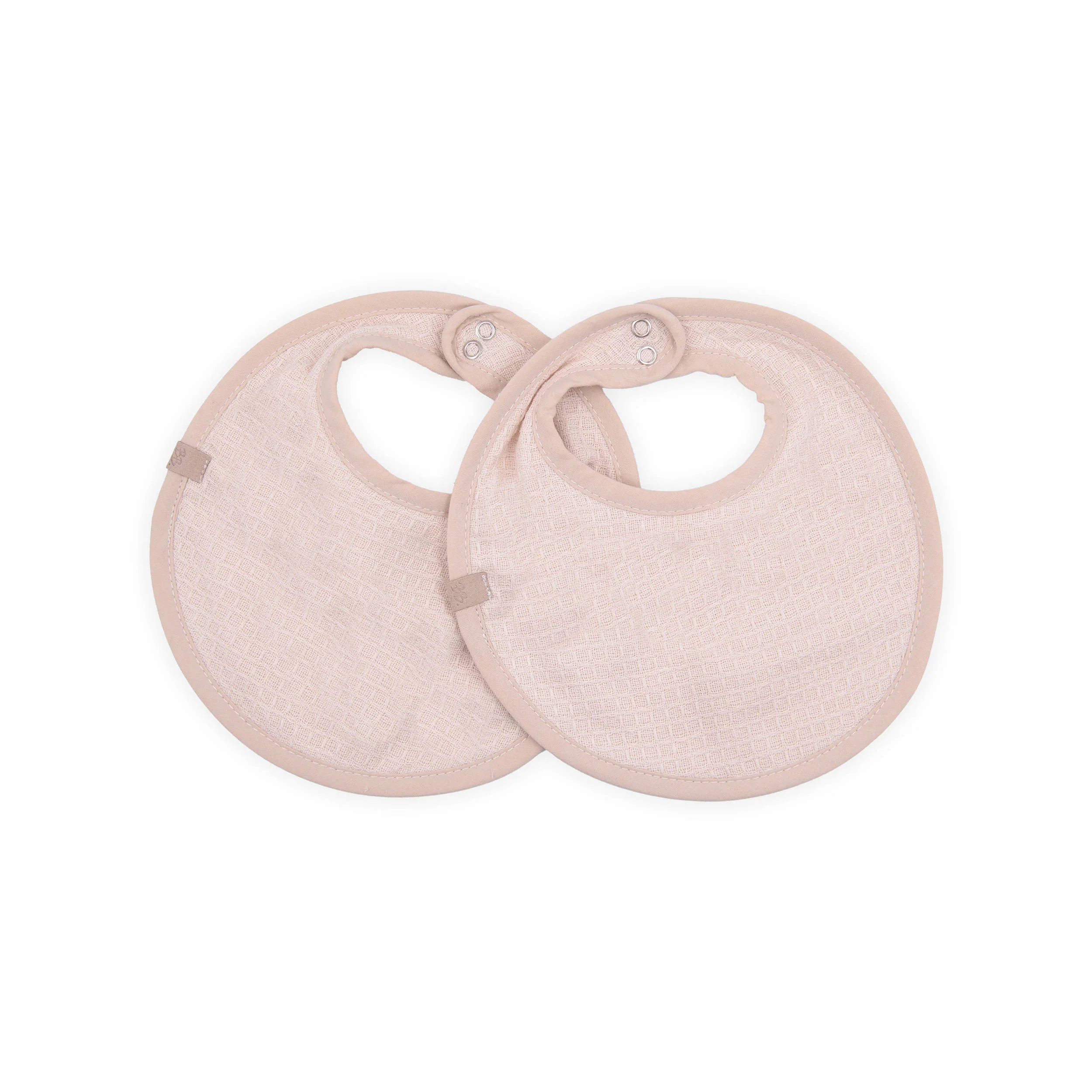 Set bavaglino Waffle 2 pezzi - VINTAGE PINK 341