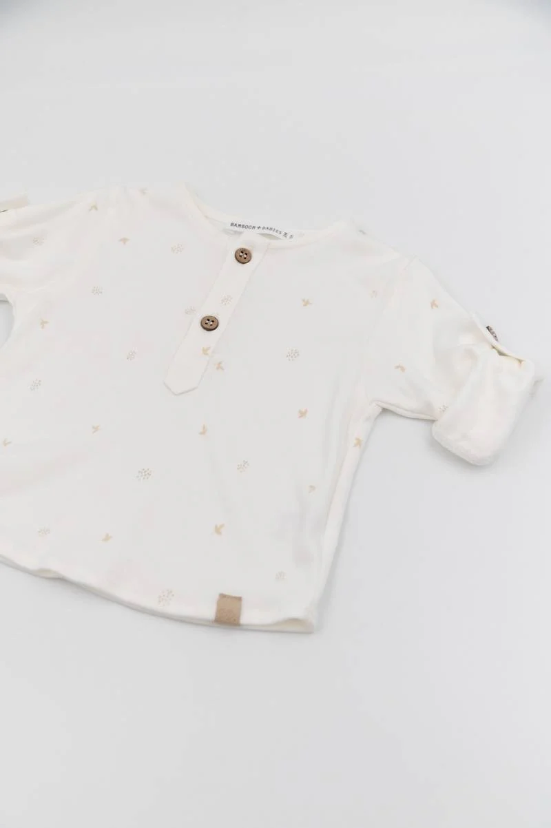 Shirt camicia - PRINT LEAVES 423 - Image 3