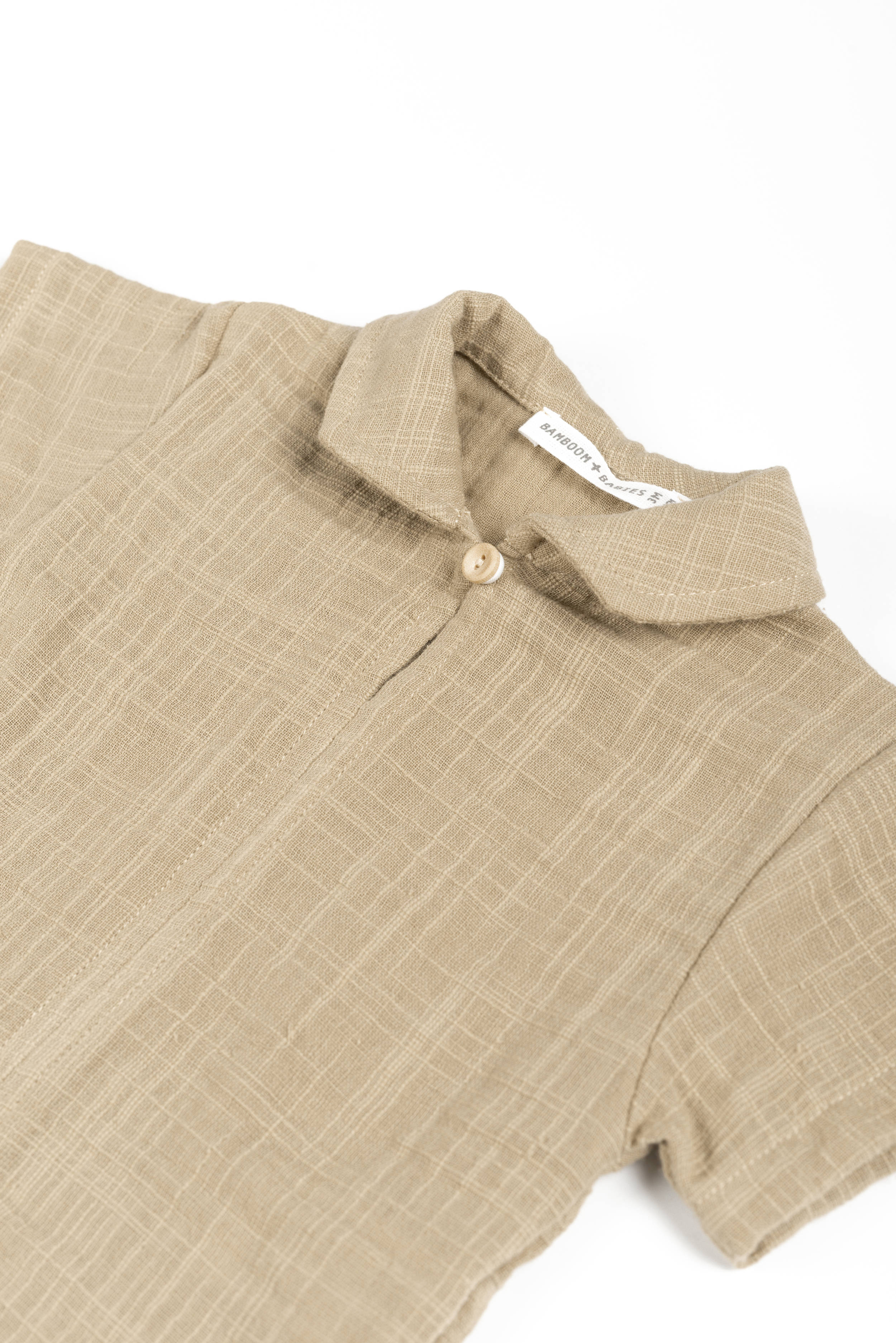 Shirt con colletto - MUSTARD 270 - Image 3