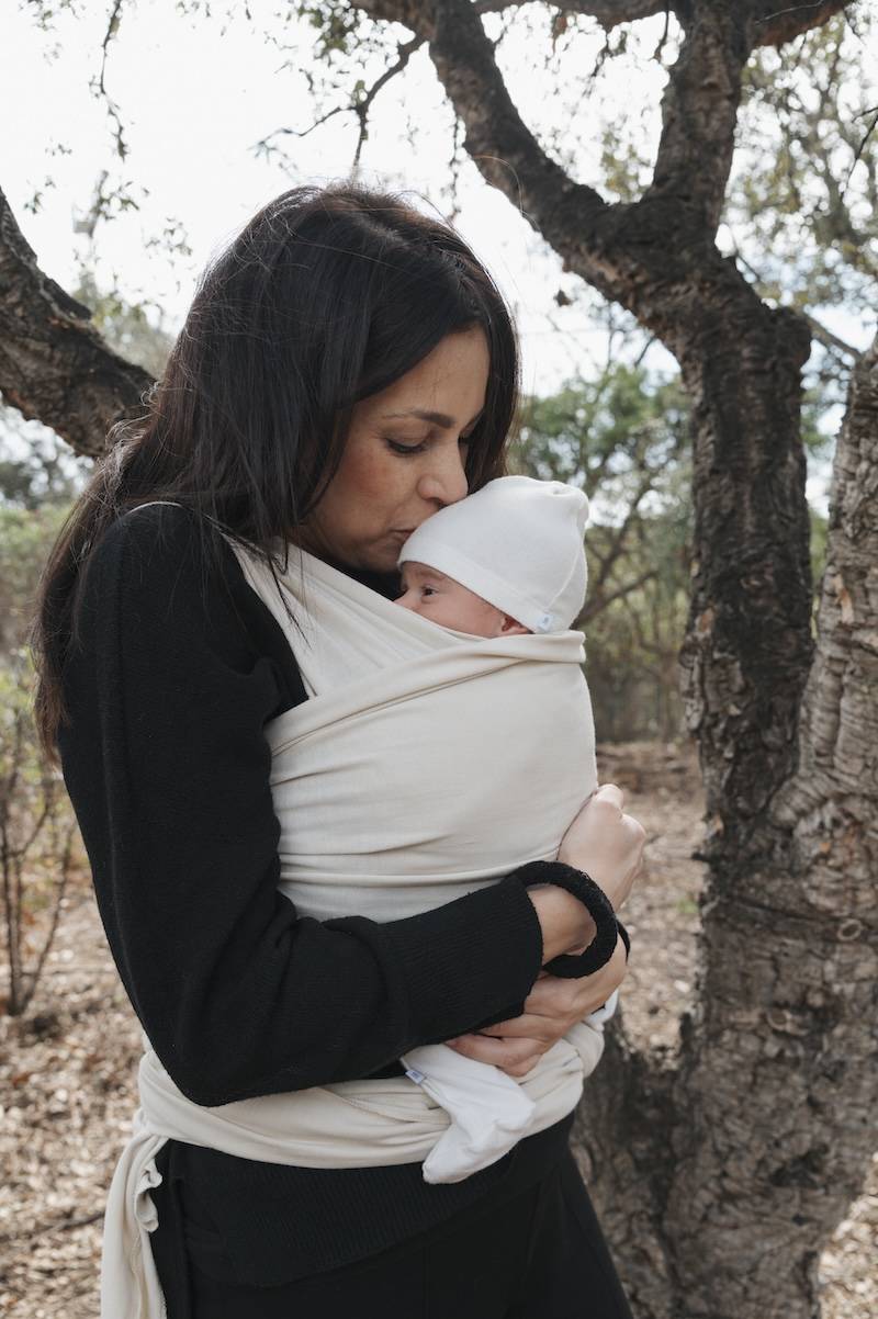 Sling Fascia porta bebe - BIRCH SAND 419 - Image 4