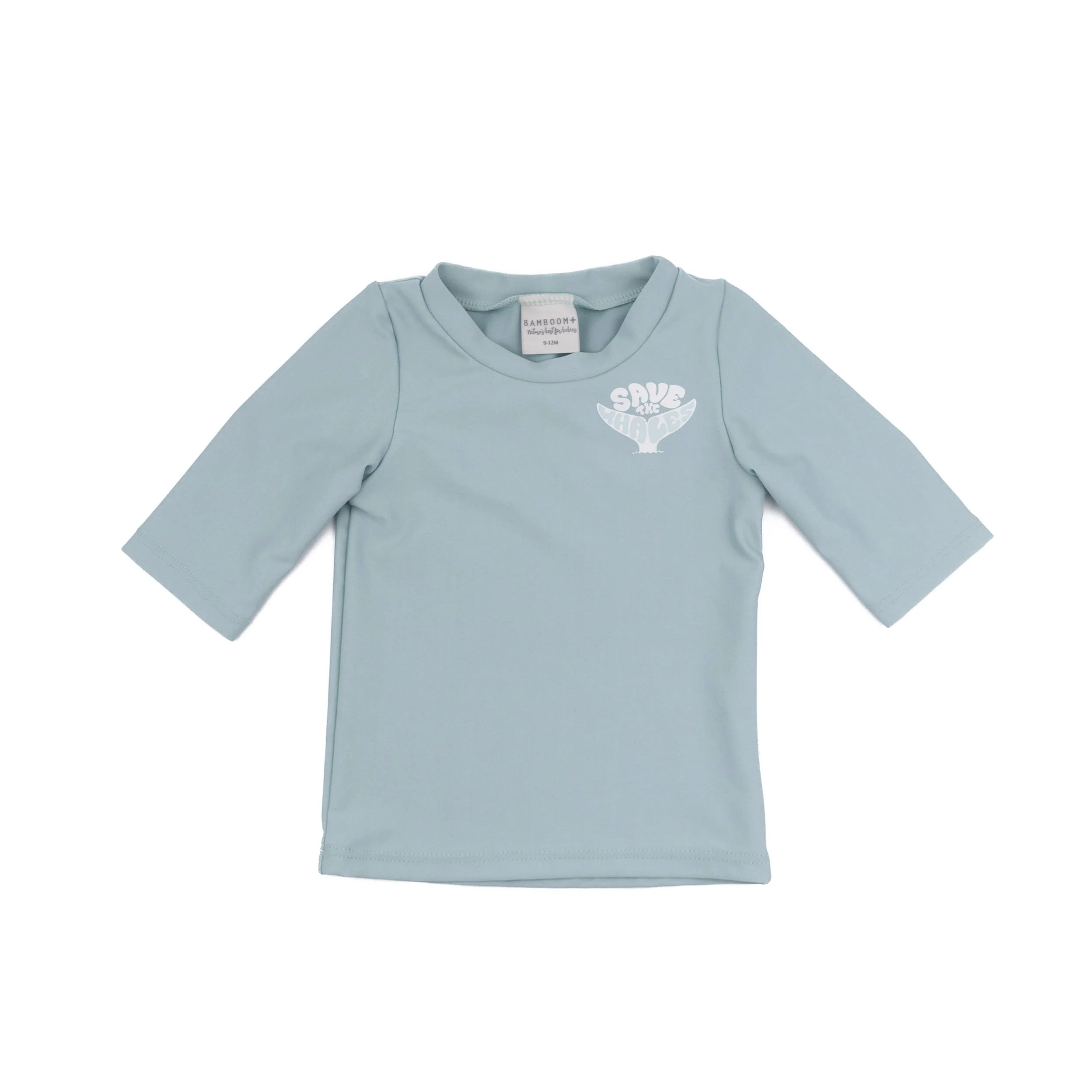 T-shirt Mare Maniche 3/4 UV50+ - Bimbo - LOGO SAFE THE WHALE 239