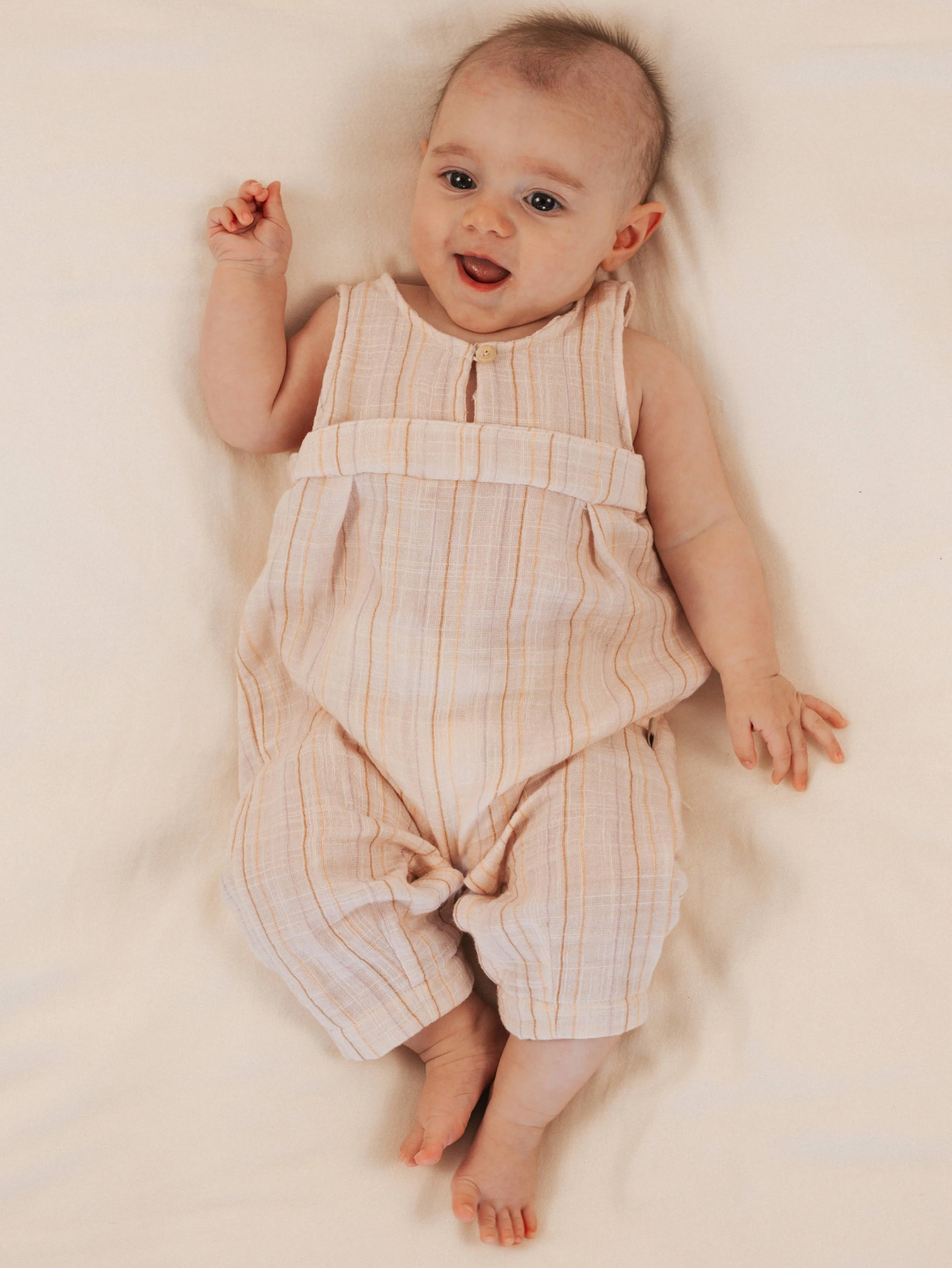 Tuta a salopette - STRIPE PINK 277 - Image 3