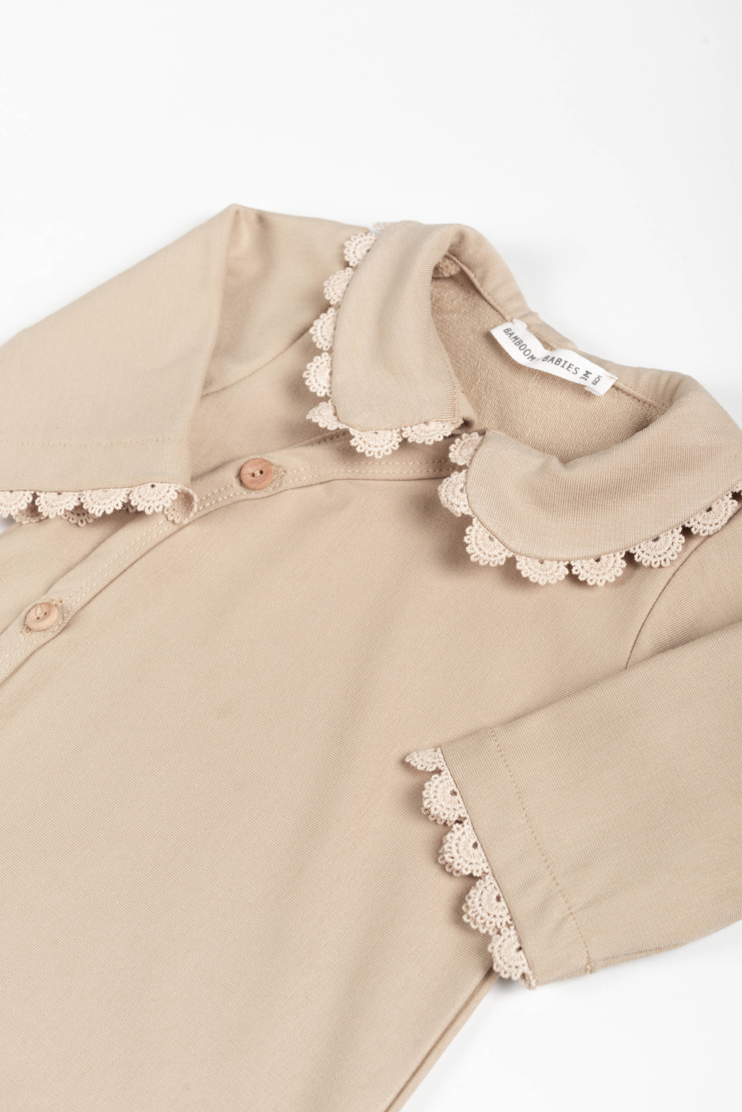 Tuta con colletto - LIGHT MUSTARD 279 - Image 2
