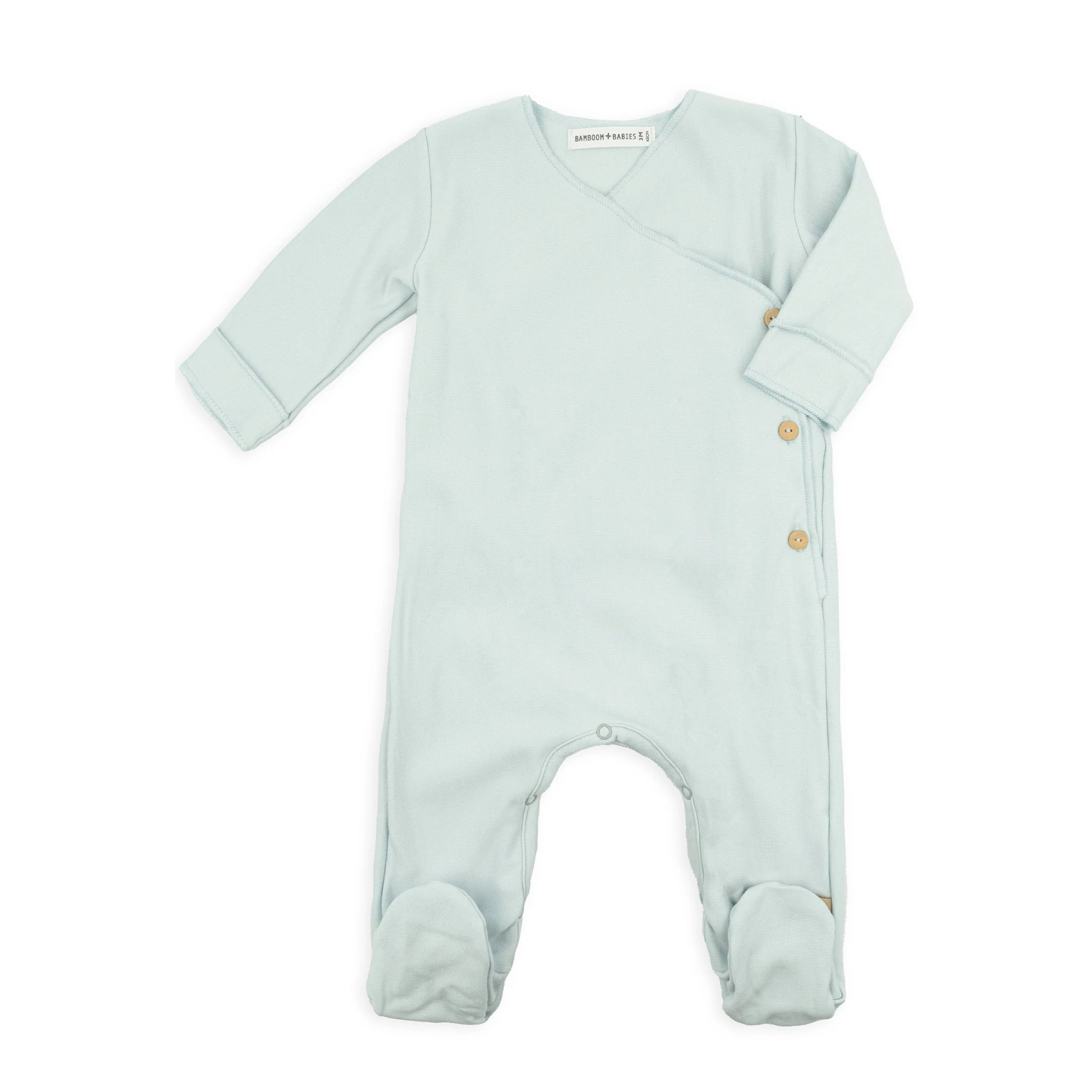 Tutina con piedi Pure - SKY GREY 352