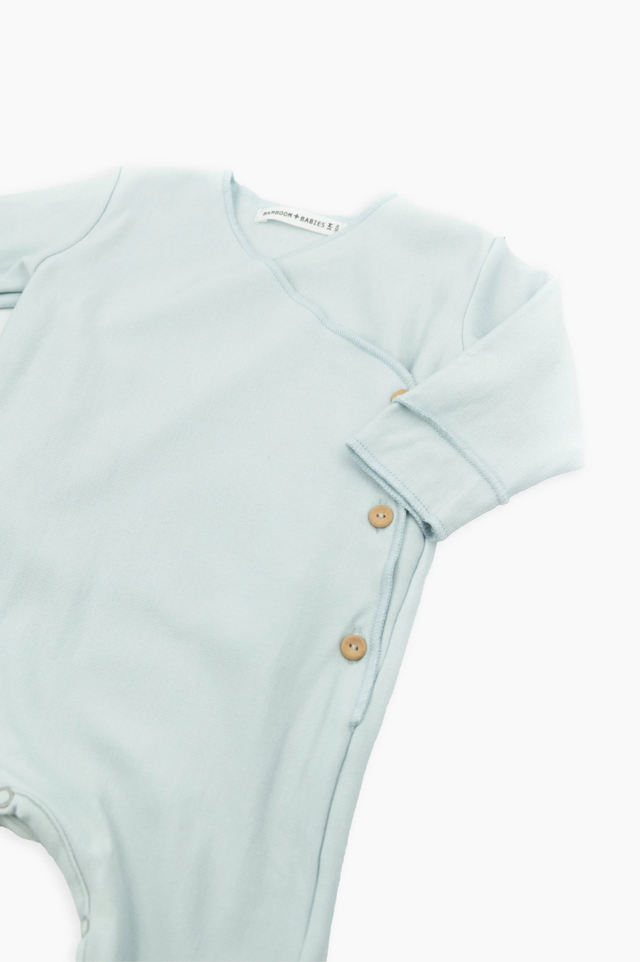 Tutina con piedi Pure - SKY GREY 352 - Image 2