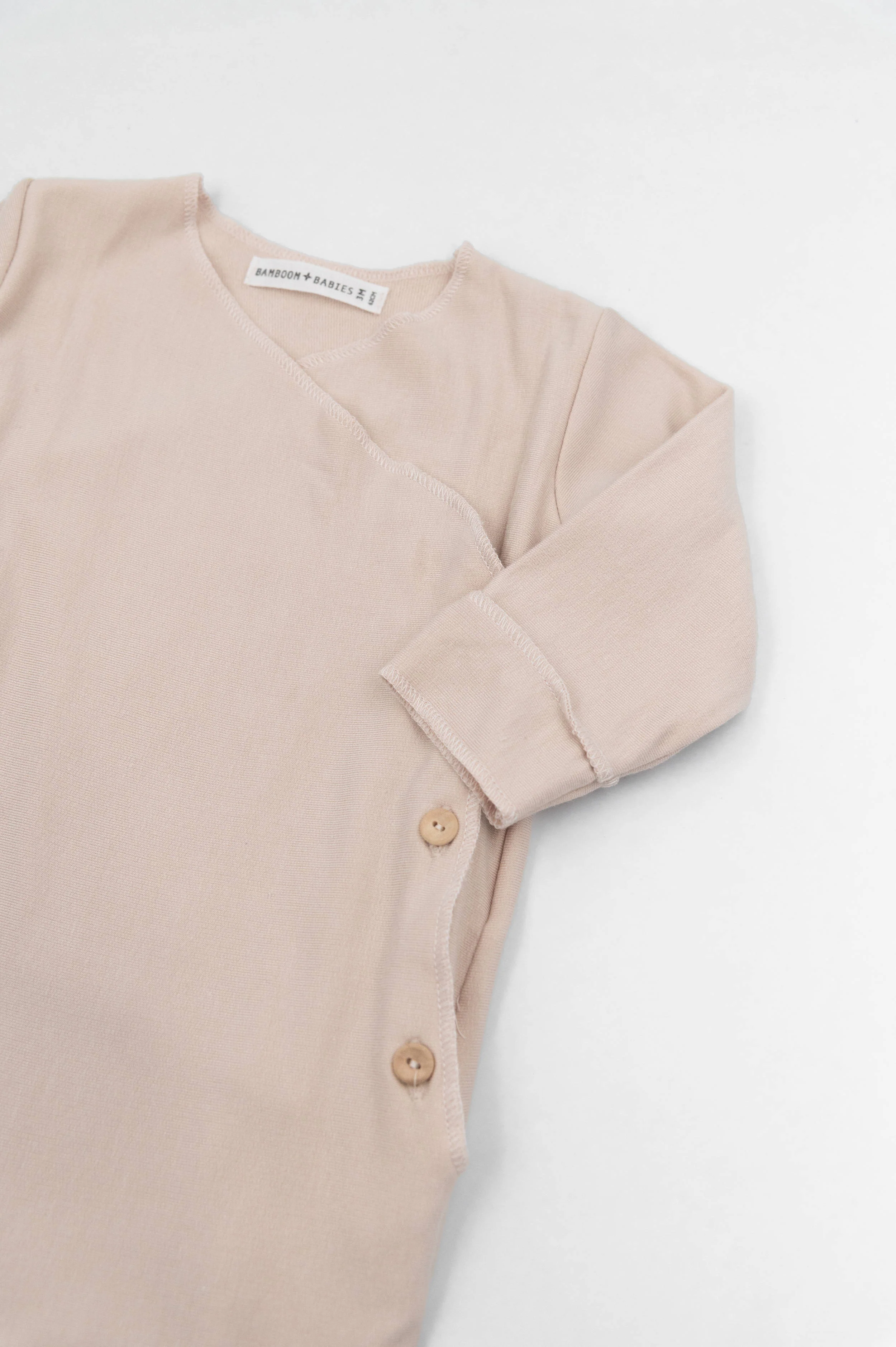 Tutina con piedi Pure - VINTAGE PINK 341 - Image 2