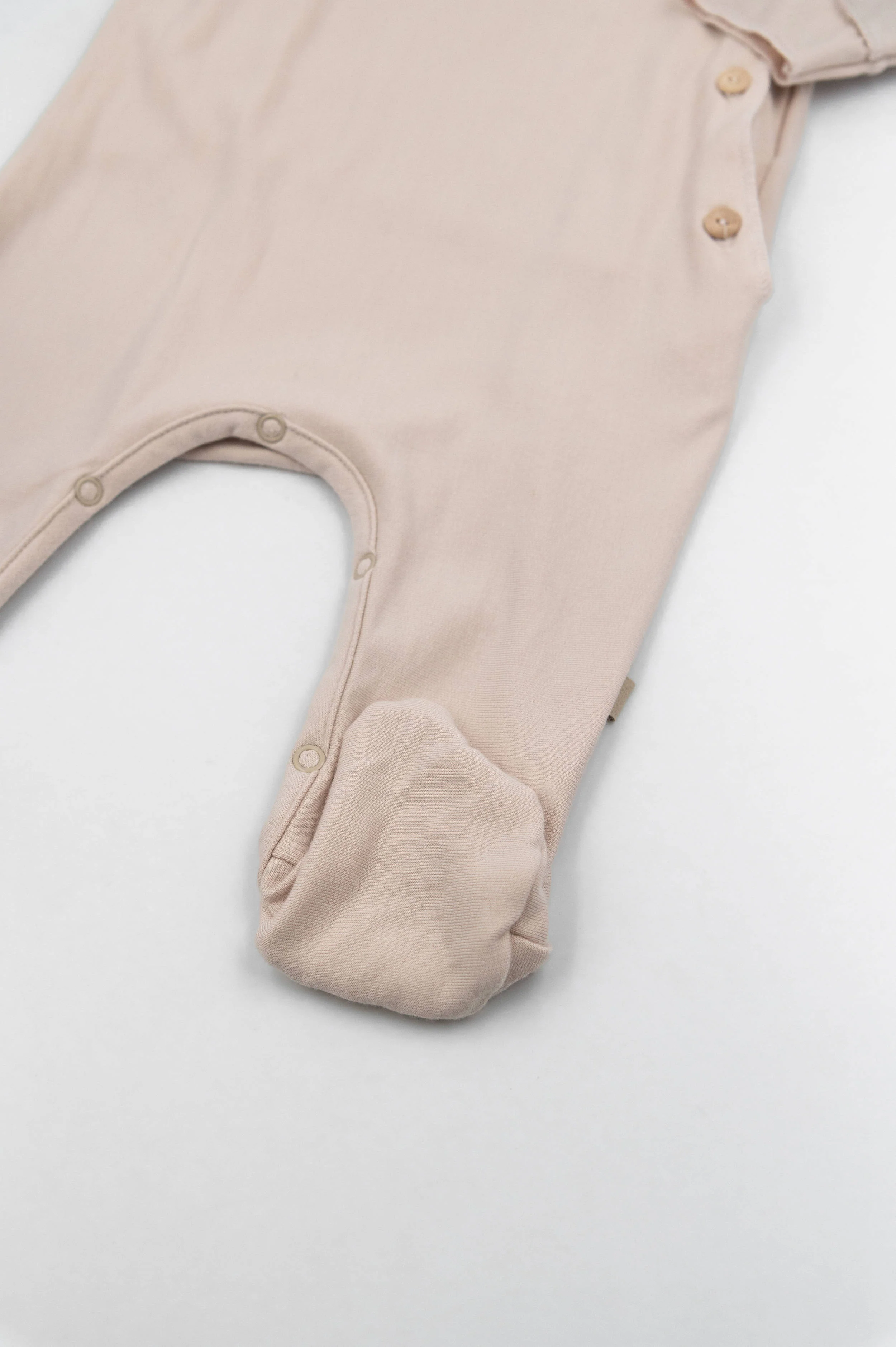 Tutina con piedi Pure - VINTAGE PINK 341 - Image 3