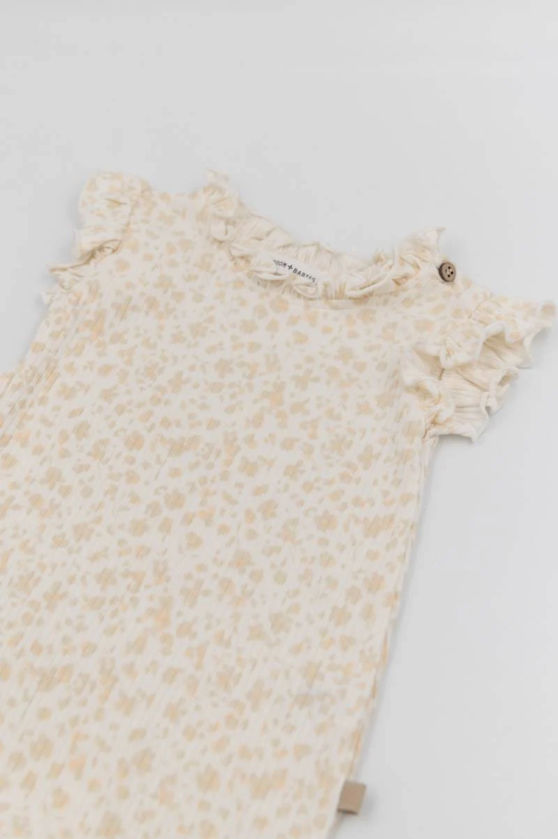 Tutina con volant - PRINT PETALS 422 - Image 2